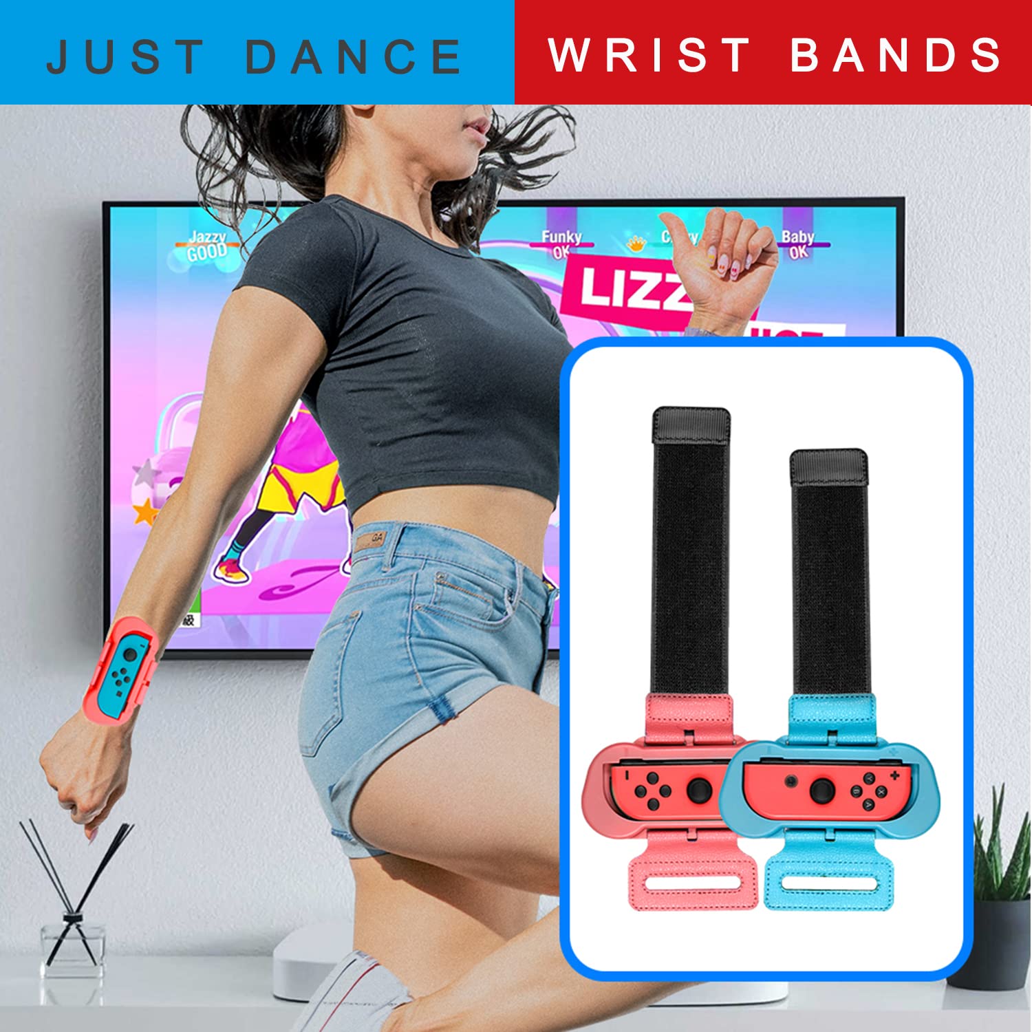 2024 Nintendo Switch Sports Accessories Bundle - Soccer Leg Straps, Mario Golf Clubs, Wrist Bands & Tennis Rackets for Switch Sports Games | Perfect for Mario Golf, Tennis & Soccer Gameplay