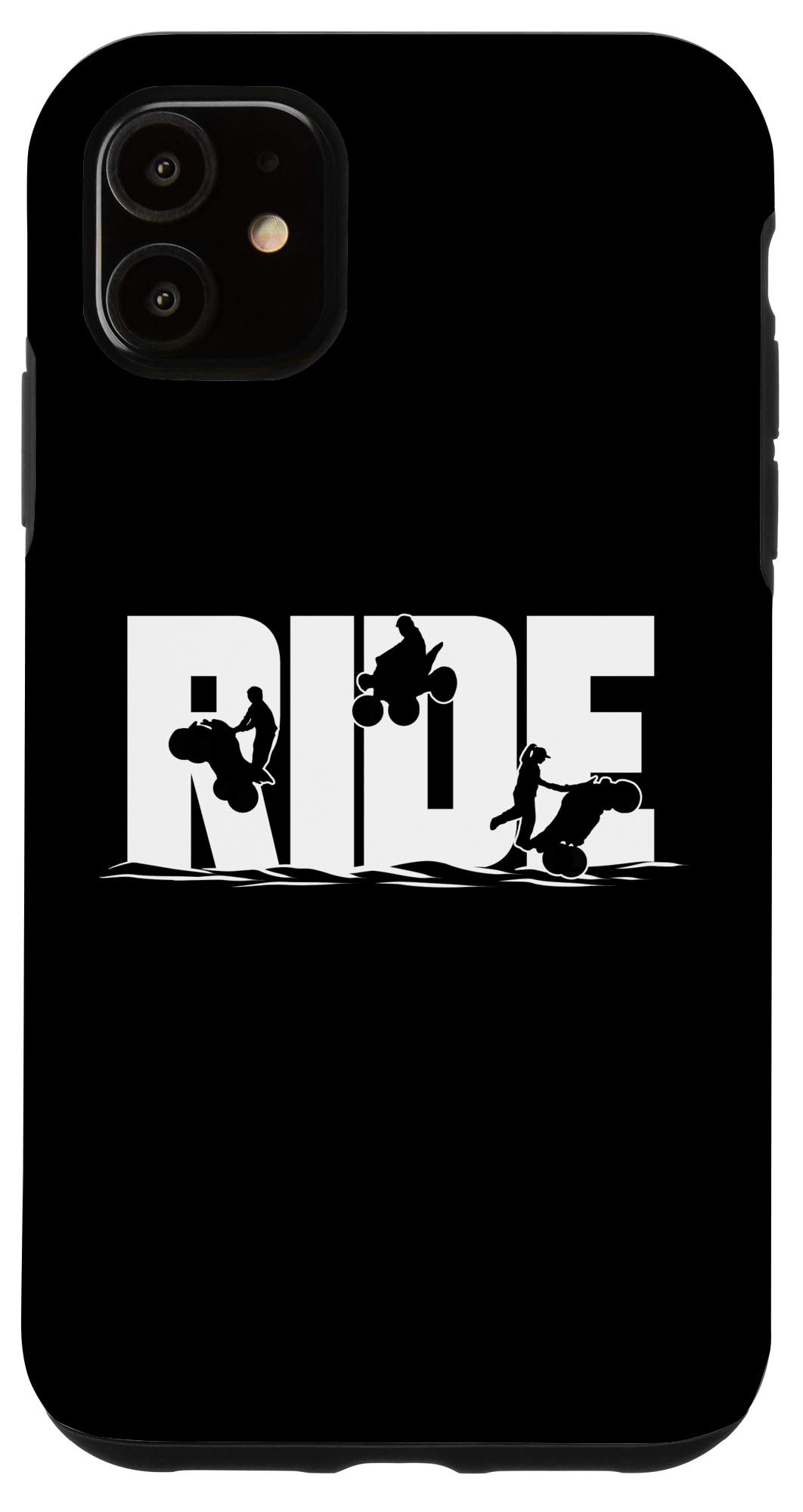 iPhone 11 Case - Shockproof & Waterproof ATV Quad Ride Protective Cover - Perfect for Outdoor Adventures, Off-Roading & Extreme Sports