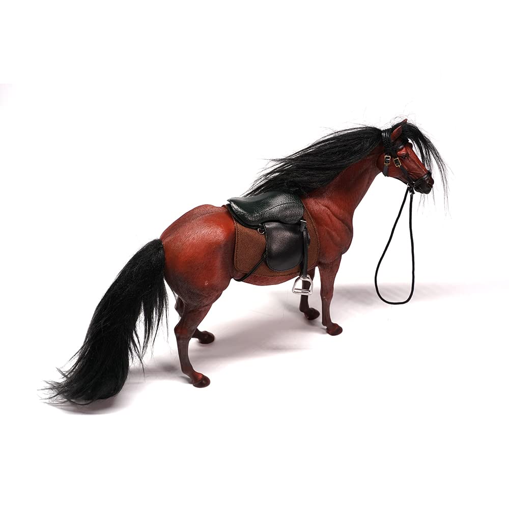 Hanover Resin Horse Statue - Handcrafted Home Decor for Horse Lovers, Durable Polyresin with Intricate Details, Perfect for Desktops, Bookshelves & Farmhouse Decor