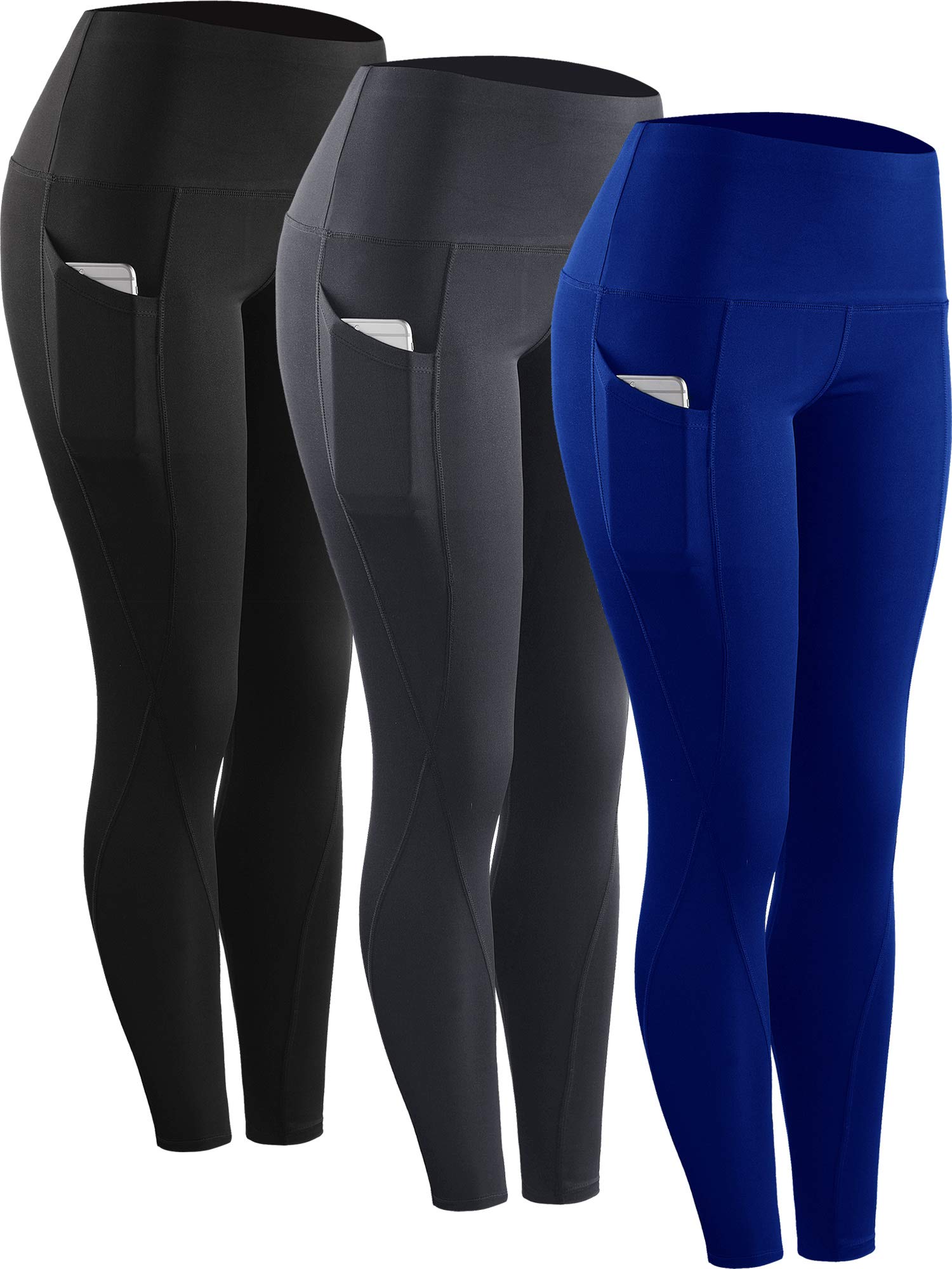 NELEUS High Waist Yoga Running Workout Leggings with Pockets - Women's Tummy Control Athletic Pants for Gym, Jogging & Everyday Wear