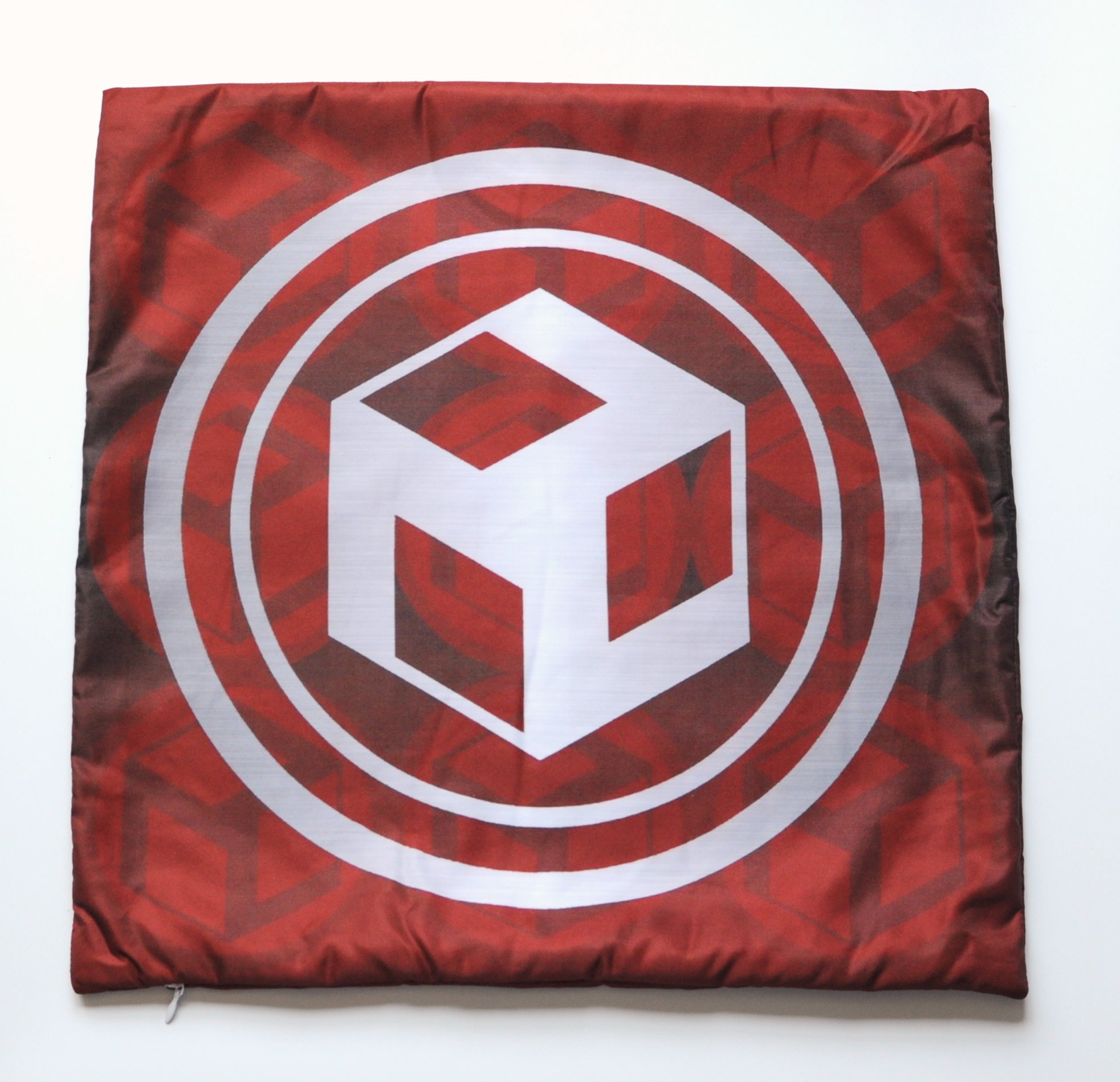 Reiki Antahkarana Symbol Meditation Double Sided Cushion Pillow Cover 17x17 Inches - Spiritual Healing & Yoga Accessory for Home, Meditation Room & Sacred Space