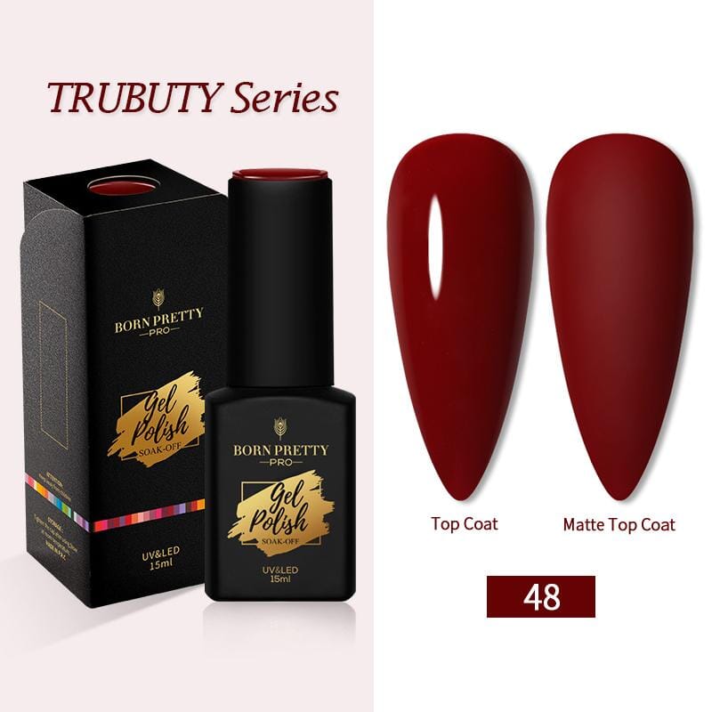 Trubuty Series Gel Polish 15ml - Long Lasting Nail Polish Kit for Salon & Home Manicure - Perfect for Nail Art, DIY Nails, and Professional Use