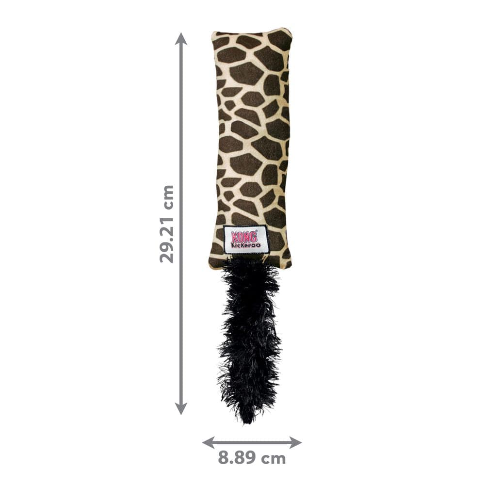 KONG Kickeroo Cat Toy with Fun Patterns - Interactive Play for Kittens & Adult Cats - Perfect for Indoor Play & Exercise