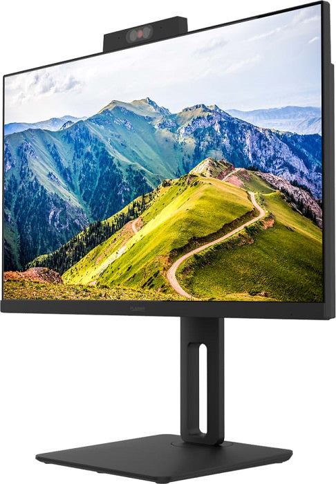 Planar 24 Inch FHD IPS Multimedia Video Conferencing Monitor with DP, HDMI, VGA - 3 Year Warranty - Perfect for Home Office, Remote Work & Online Meetings