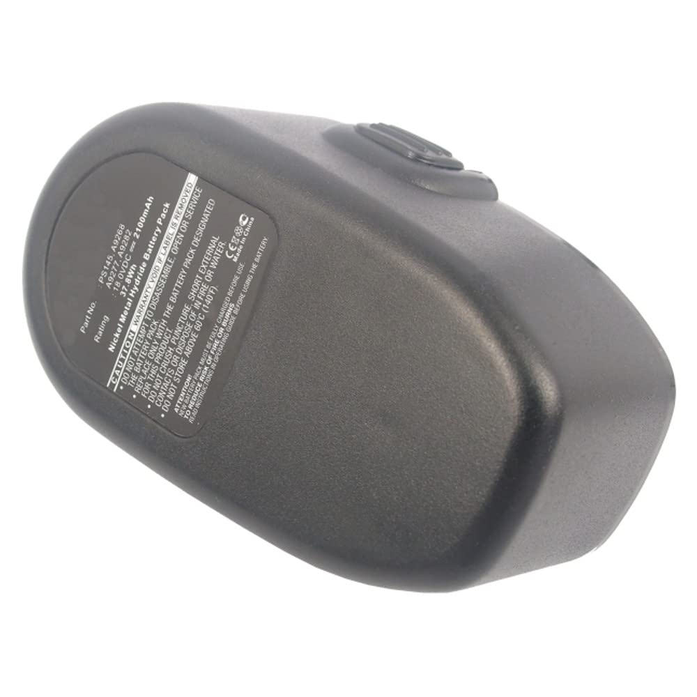 Synergy Digital 18V 2100mAh Ni-MH Replacement Battery Compatible with Black & Decker CD18C, A9268, A9277, A9282, PS145 - High Capacity Long-Lasting Power Tool Battery for Drills, Saws, DIY Projects & Home Renovation