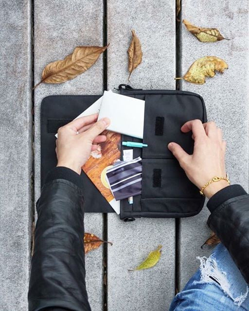 Monocozzi Lush Easy Clutch Tablet Case - Holds 8 Tablets Securely - Perfect for Travel, Work & School