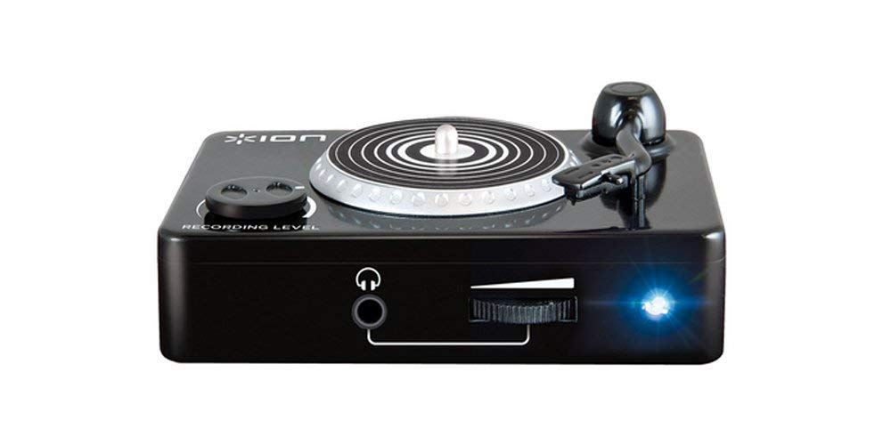 ION Audio Vinyl Forever USB Turntable Converter - Digitize Vinyl Records to MP3/WAV - Perfect for Archiving Classic Albums & Creating Digital Music Collections