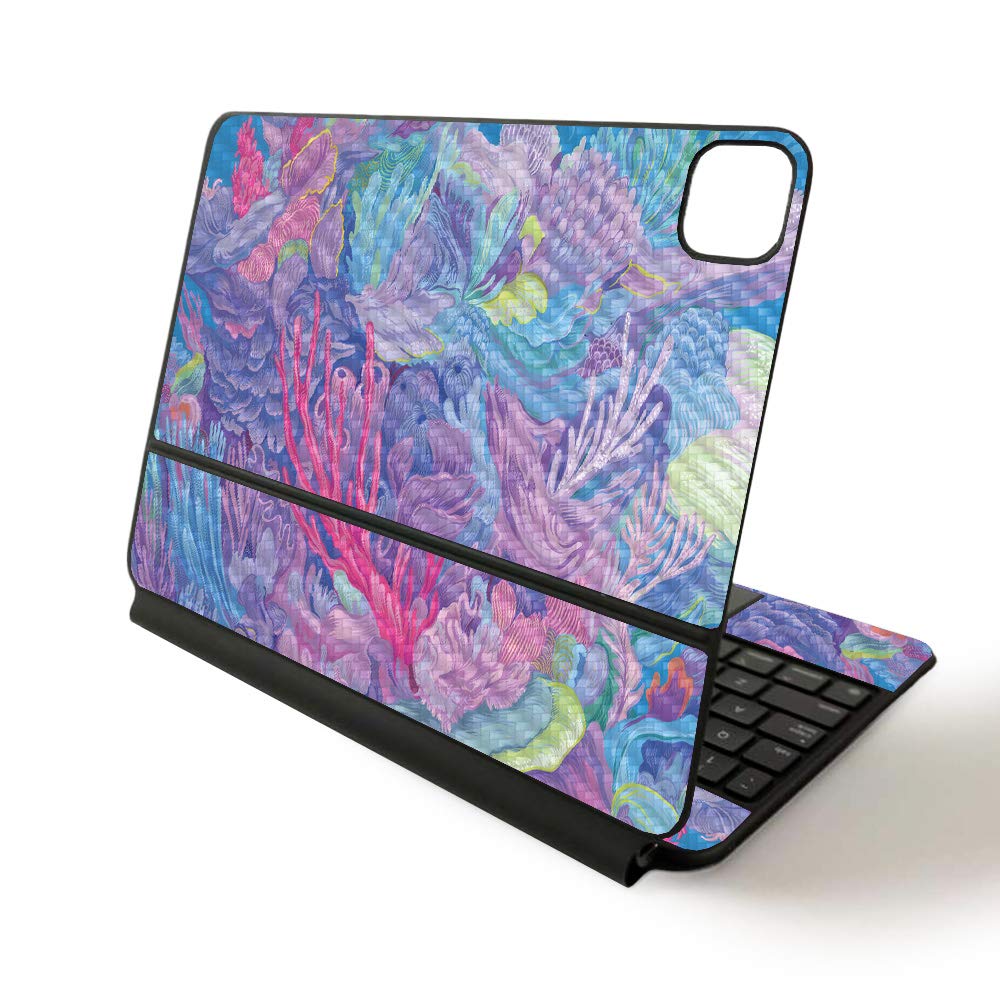MightySkins Vinyl Skin Cover for Apple Magic Keyboard iPad Pro 11-inch (2020) | Sushi Design Protective Decal Wrap - Durable, Scratch-Resistant, Easy to Apply | Perfect for Work, Travel & Personalization