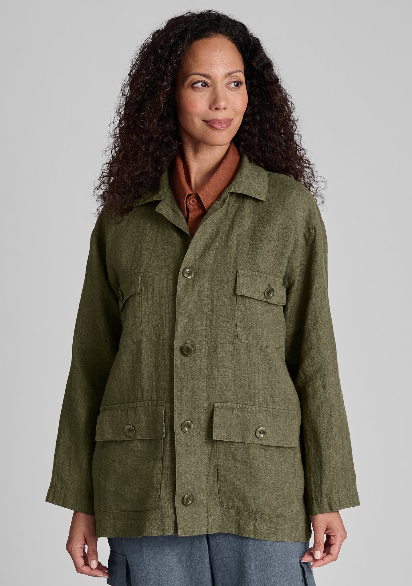 Grateful Jacket - Premium Linen Jacket for Men & Women | Lightweight Summer Blazer for Casual Outings, Beach Cover-Up & Outdoor Adventures