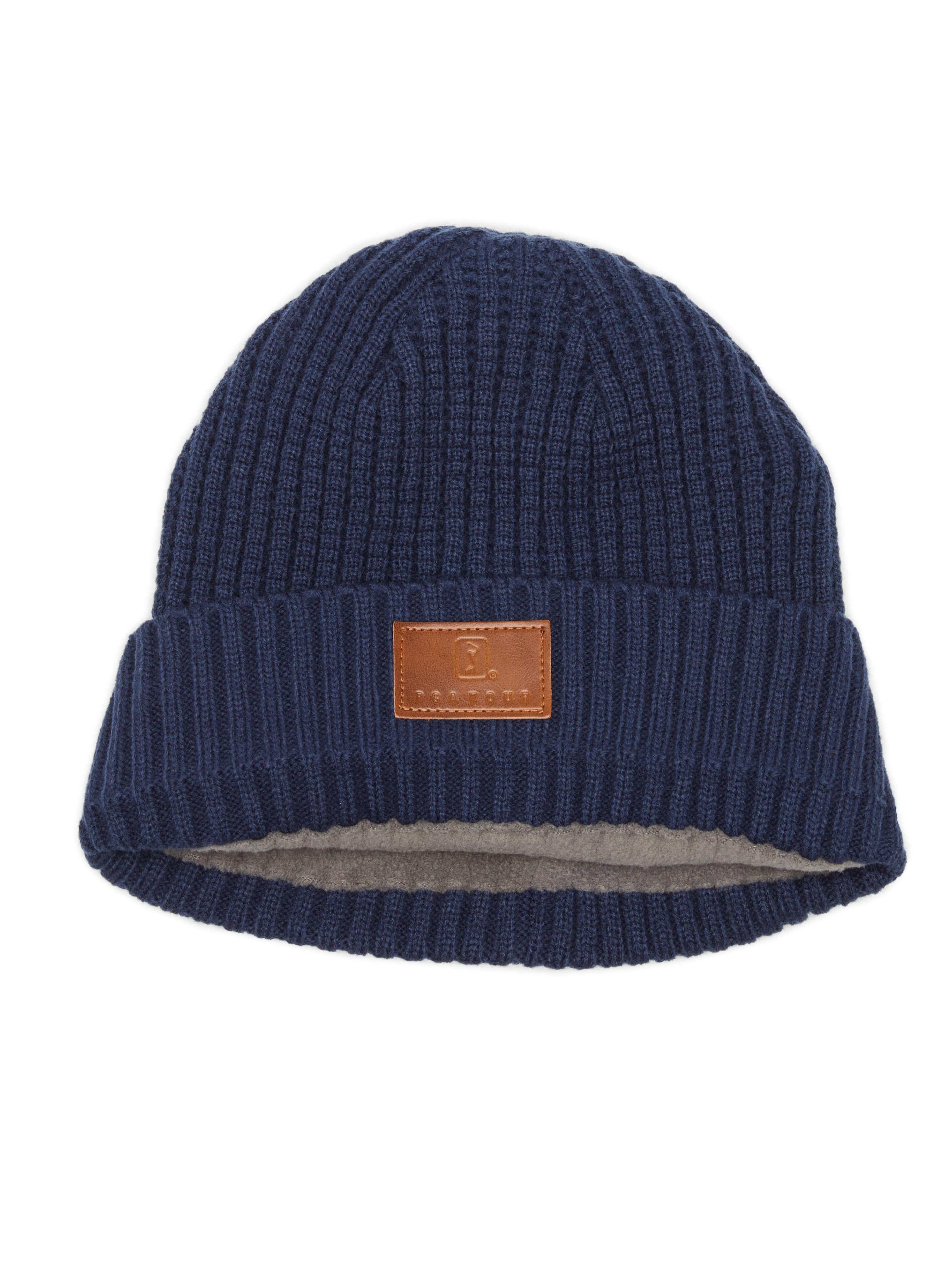 Men's Waffle Knit Beanie Hat - Soft Winter Warm Knitted Cap for Cold Weather - Perfect for Outdoor Activities, Skiing, and Casual Wear
