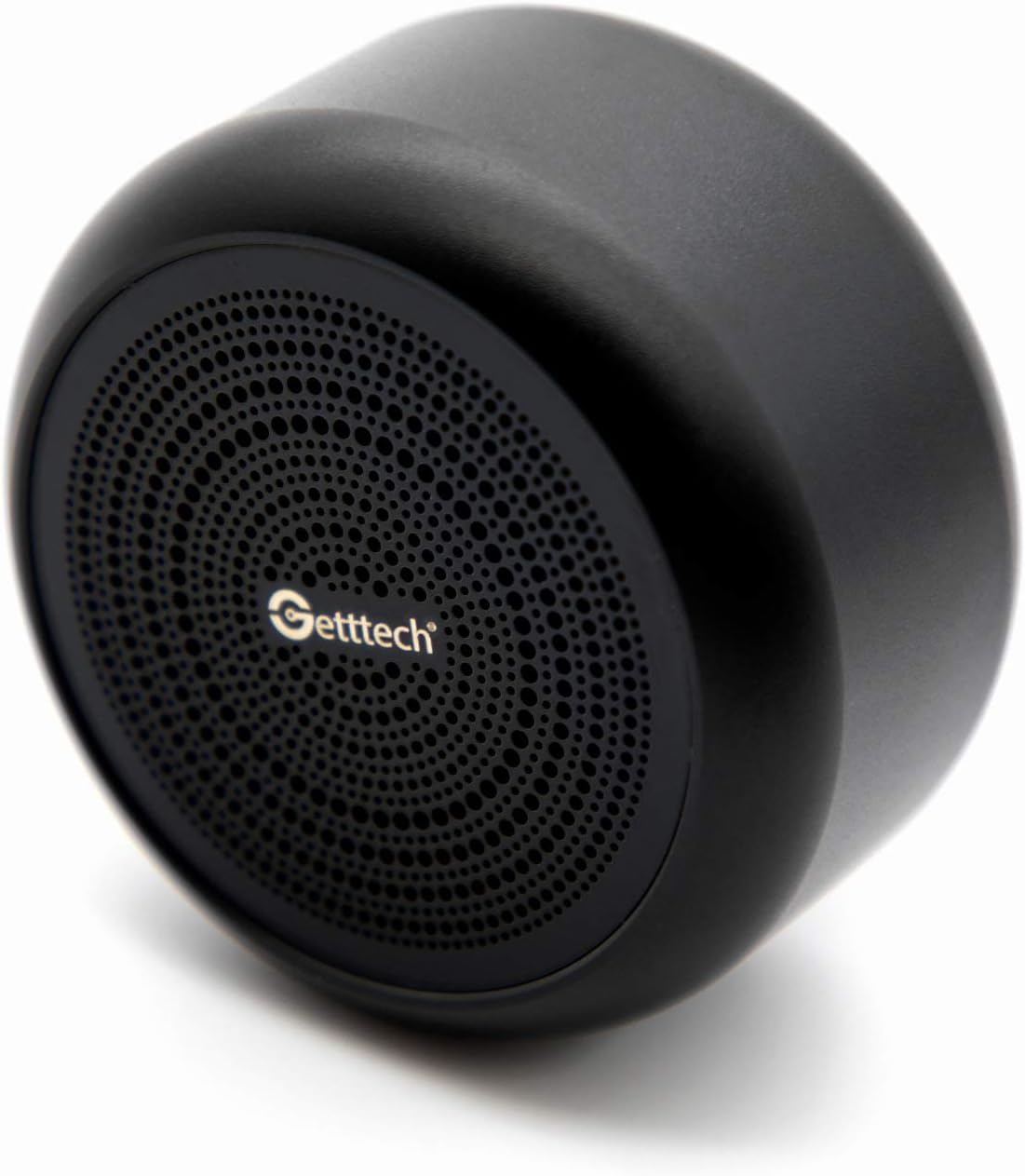 GETTTECH Mini Portable Bluetooth Speaker with Wireless 5.0 Technology, Hands-Free Calling, Compact Design (Black) - Perfect for Travel, Outdoor Adventures & Home Use