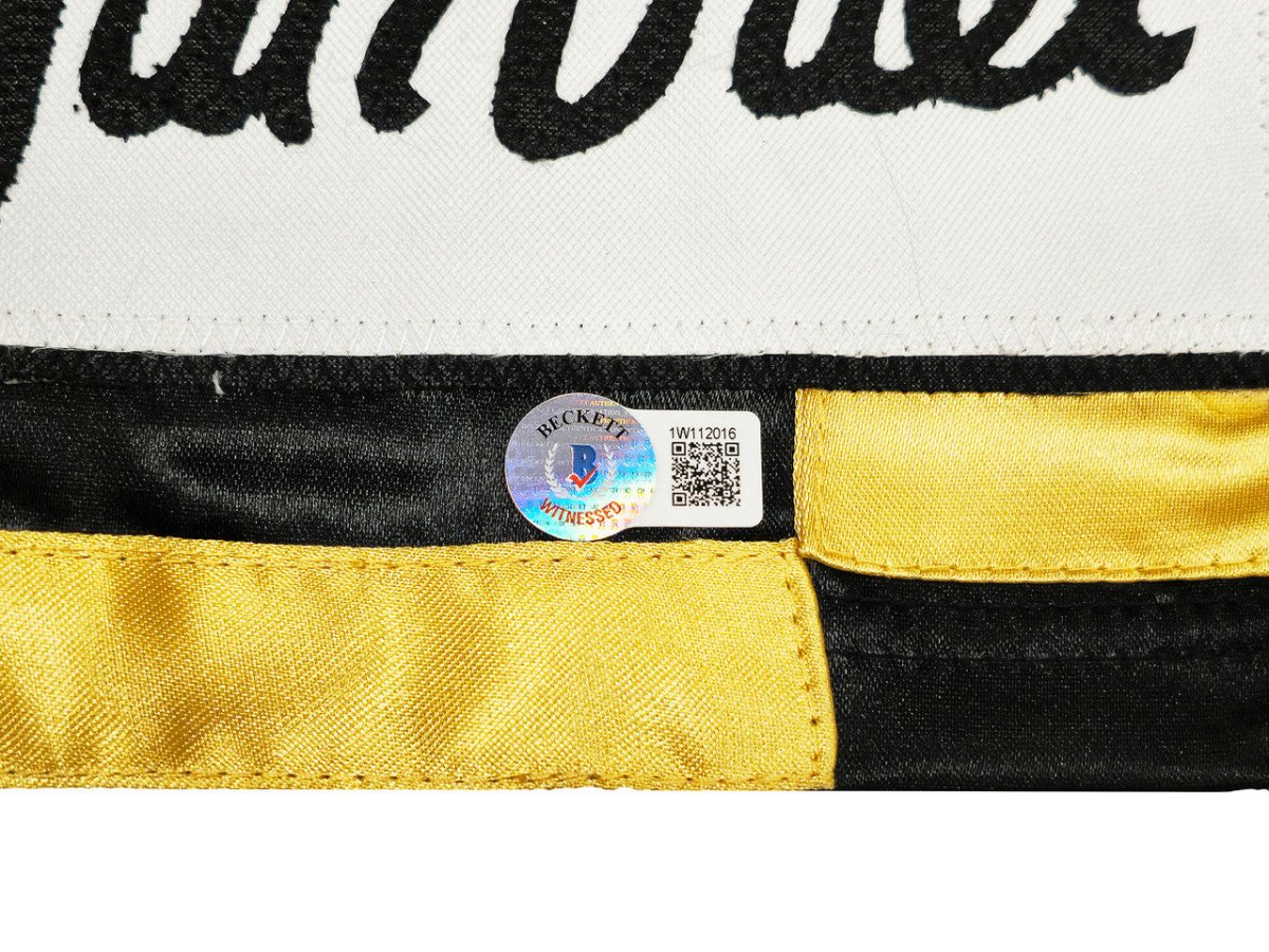 Floyd Mayweather Jr Signed Black Hublot Boxing Trunks - Authentic Collectible Memorabilia for Boxing Fans & Sports Collectors - Perfect for Display in Man Cave, Sports Bar, or Boxing Gym