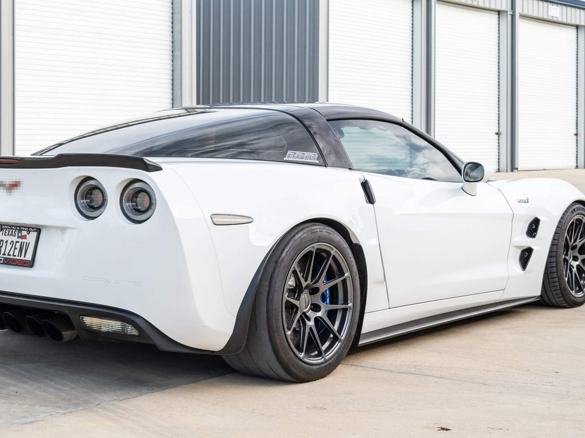 05-13 Chevy Corvette C6 Clear LED Side Marker Lights - Front & Rear Replacement for Enhanced Visibility - Perfect for Night Driving & Car Customization