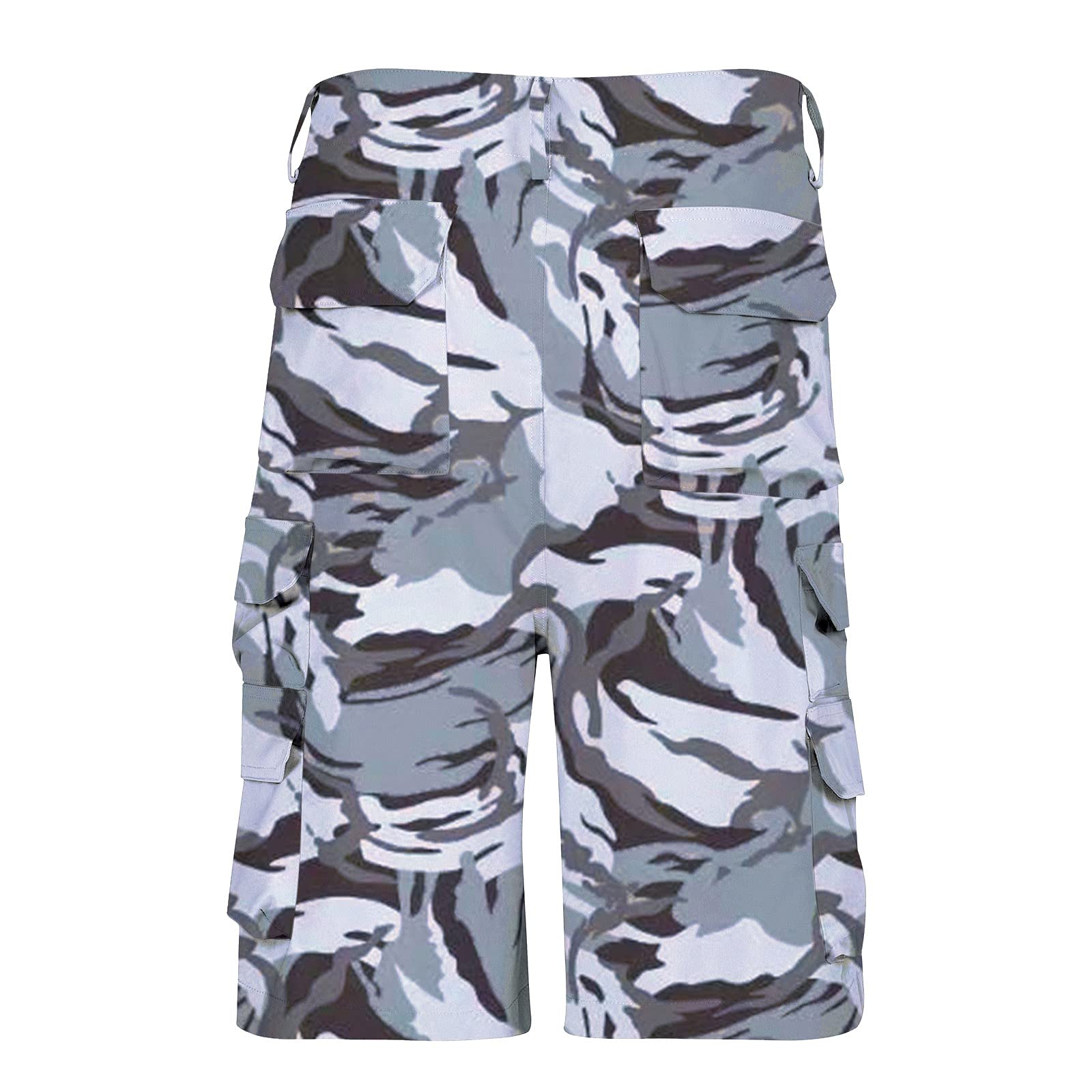 Alalaso Men's Summer Cargo Shorts - Breathable Workout Shorts with Drawstring for Jogging, Sports & Outdoor Activities - Perfect for Gym, Running & Casual Wear