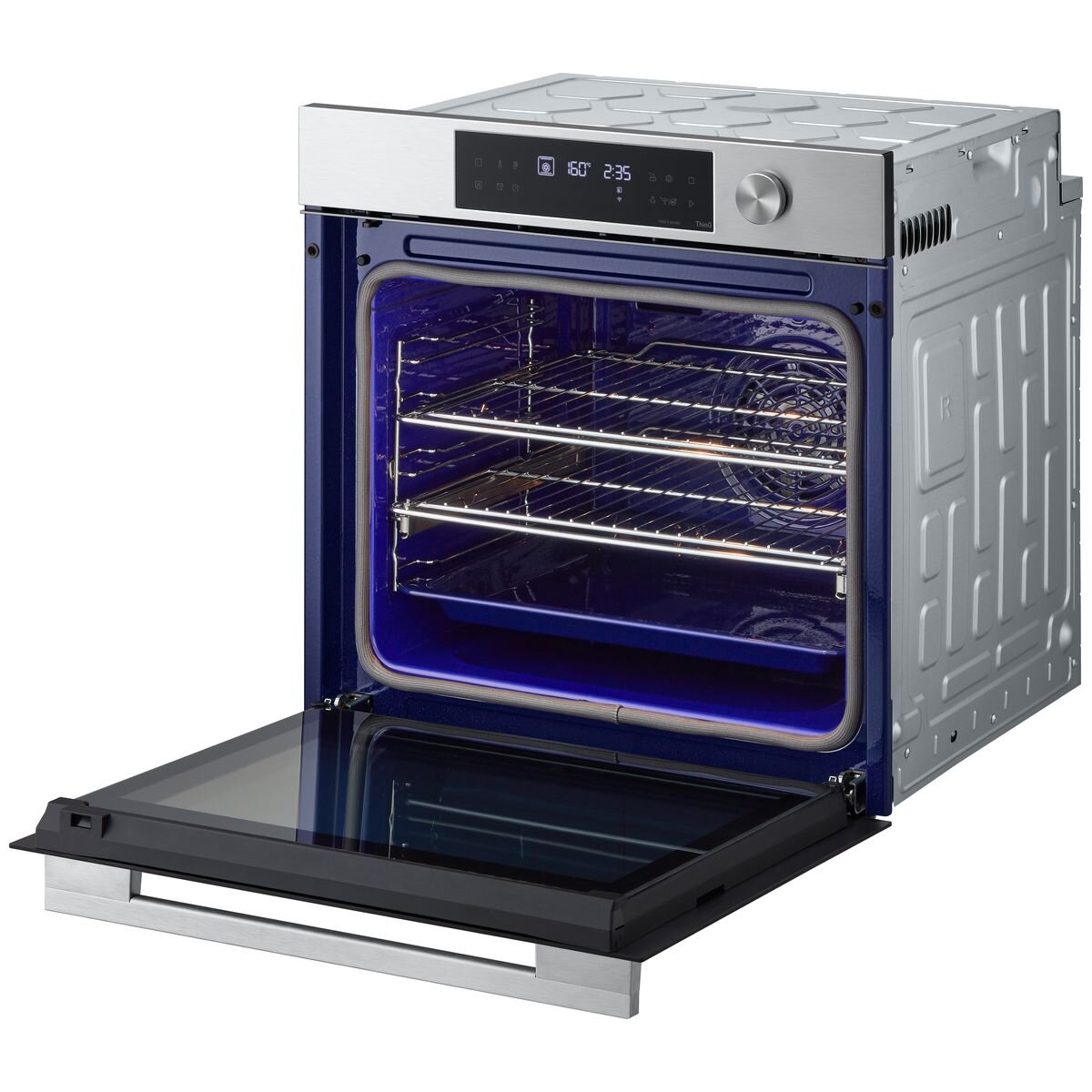 LG 60cm InstaView Series 7 Pyrolytic Self-Cleaning Oven with Stainless Steel Design - BO607G1S4 - Perfect for Modern Kitchens, Baking, Roasting & Family Cooking