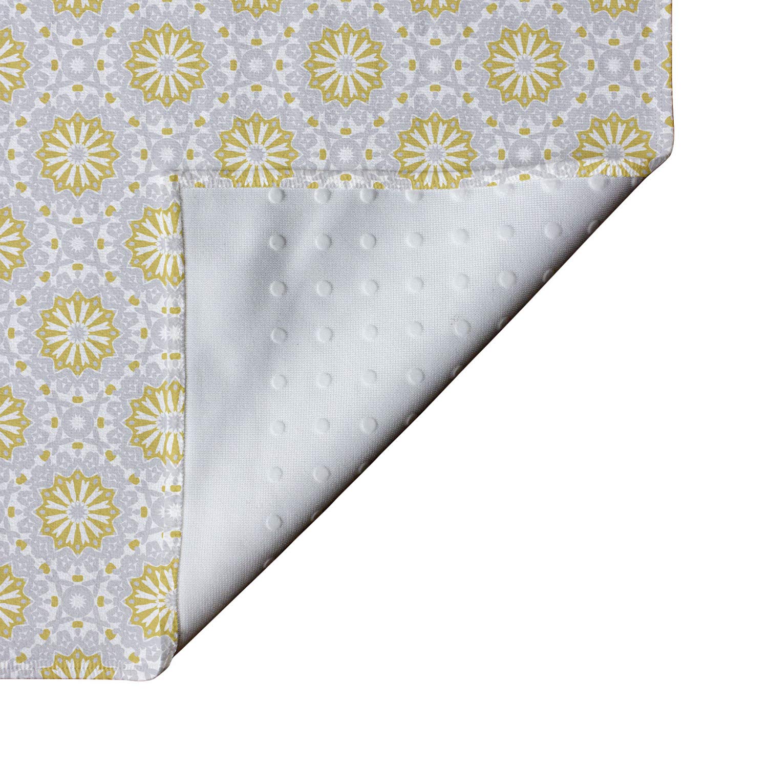Ambesonne Non-Slip Yoga Mat Towel - Ethnic Ornamental Pattern, Sweat Absorbent Workout Cover for Yoga & Pilates (25