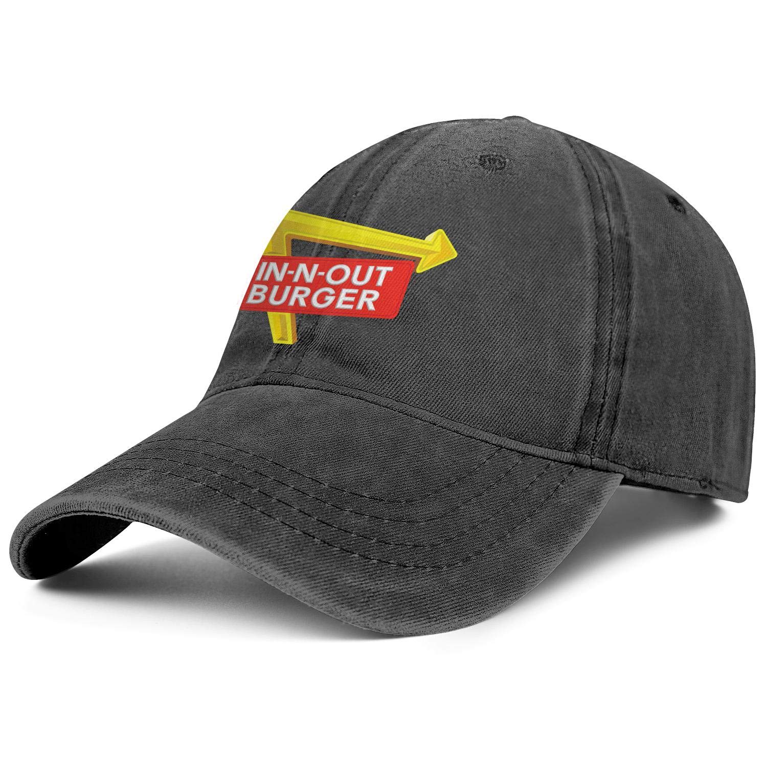 Vintage Cotton Snapback Baseball Cap - Travel & Casual Pigment Hat for Men & Women - Perfect for Outdoor Activities, Sports, and In-N-Out Burger Fans
