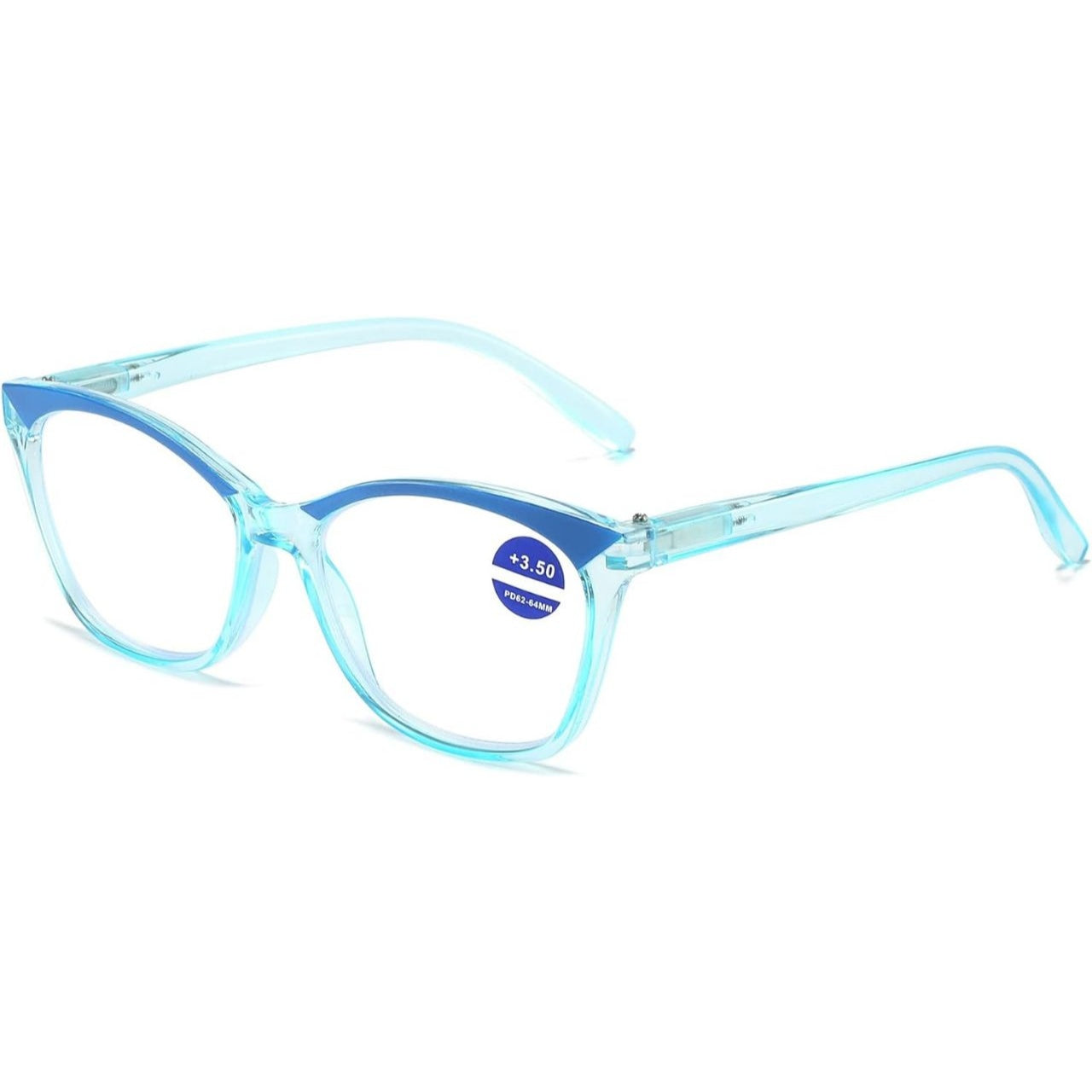 Stylish Blue Light Blocking Computer Glasses for Women with Flexible Spring Hinges - Perfect for Office Work, Gaming & Screen Time Protection