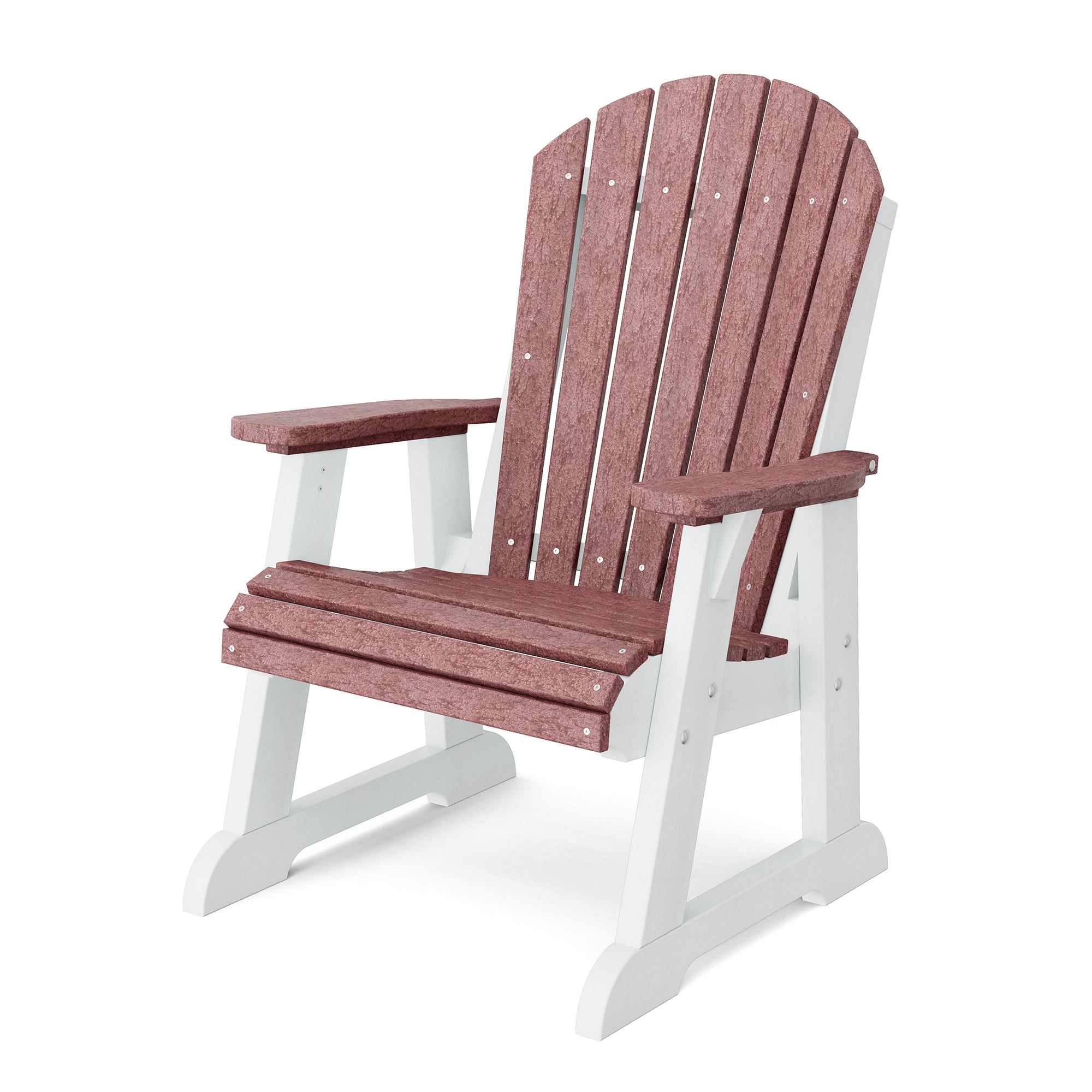 Heritage High Fan Back Chair - Classic Wooden Dining Chair with Upholstered Seat - Perfect for Farmhouse, Rustic & Traditional Dining Rooms