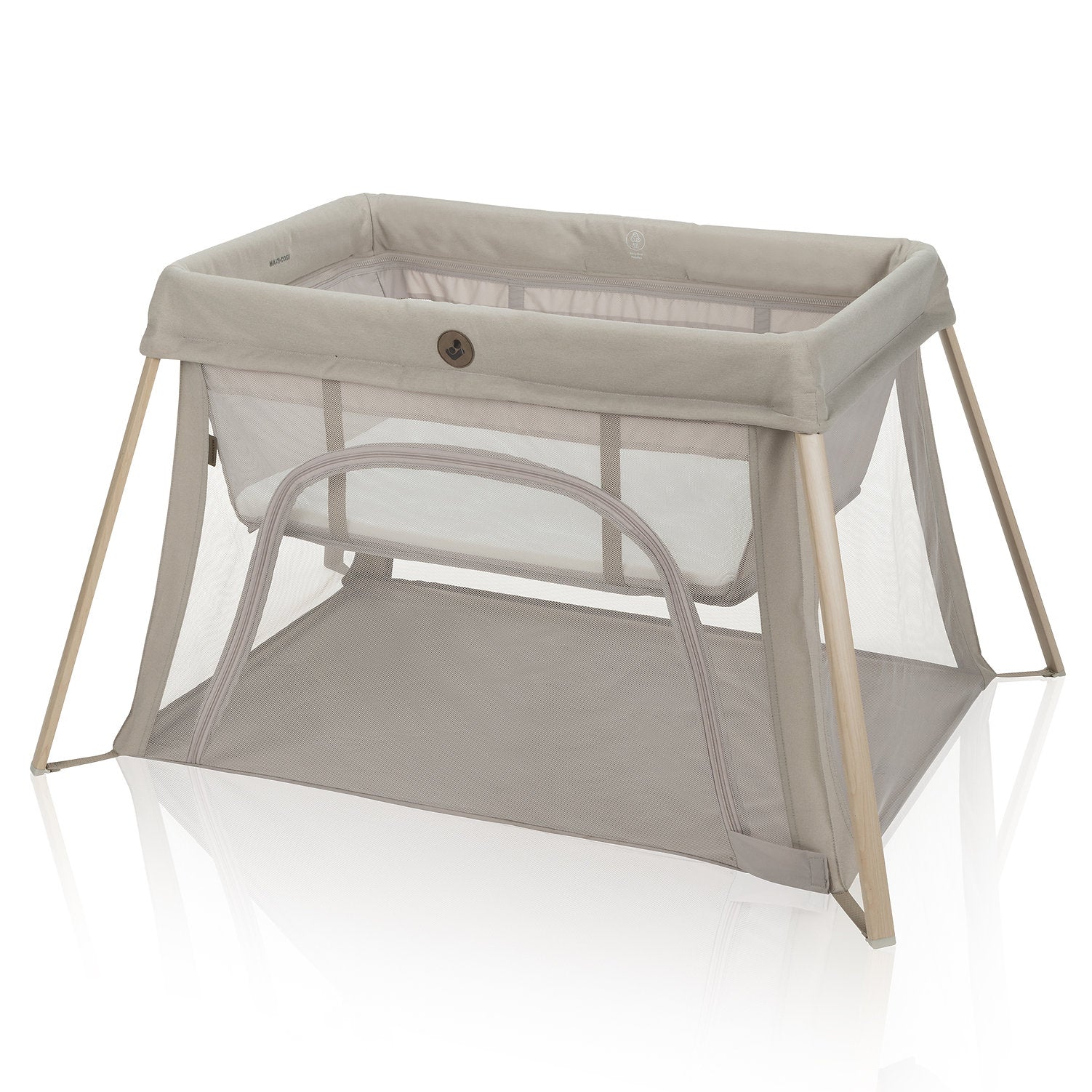 Maxi Cosi Calao Playard - Portable Baby Playpen with Canopy & Storage Bag for Travel, Home, and Outdoor Use