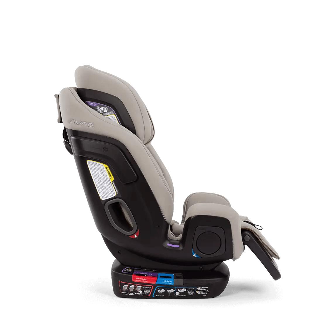 Nuna Exec Convertible Car Seat for Toddlers & Kids - Safe & Comfortable 3-in-1 Design for Rear, Forward & Booster Facing - Perfect for Family Travel & Daily Commutes