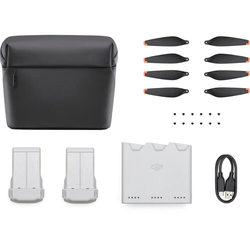 DJI Mini 3 Pro Fly More Kit Plus - Extra Batteries, Charger & Accessories for Extended Drone Flight Time | Perfect for Aerial Photography, Travel Adventures & Outdoor Exploration