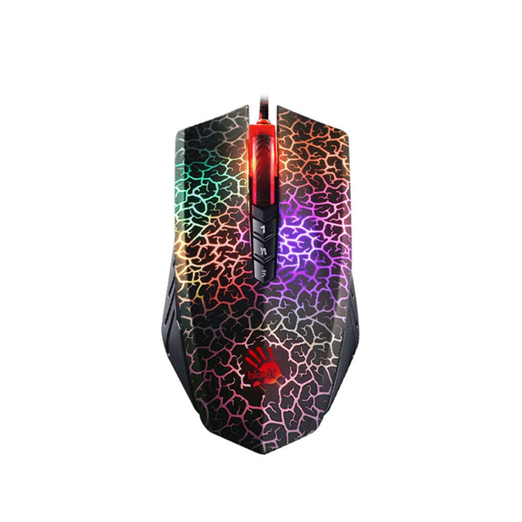 Bloody A70 Wired Optical Gaming Mouse - 4000DPI High Precision, USB Plug & Play for PC/Laptop - Perfect for FPS, MOBA & Esports Gaming