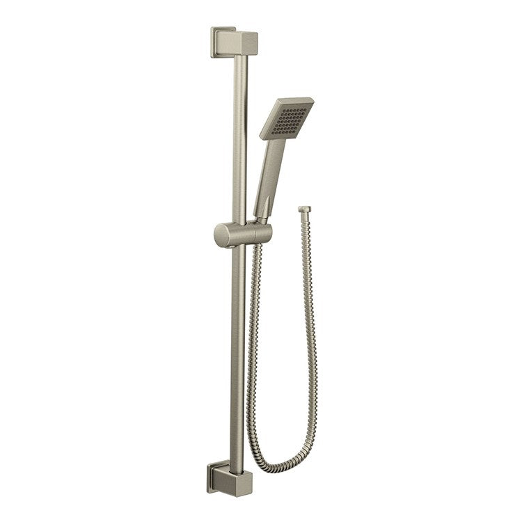 90 Degree Eco Performance Single Function Handshower with Slide Bar - Water Saving Shower Head for Bathroom, Shower, and Spa Relaxation