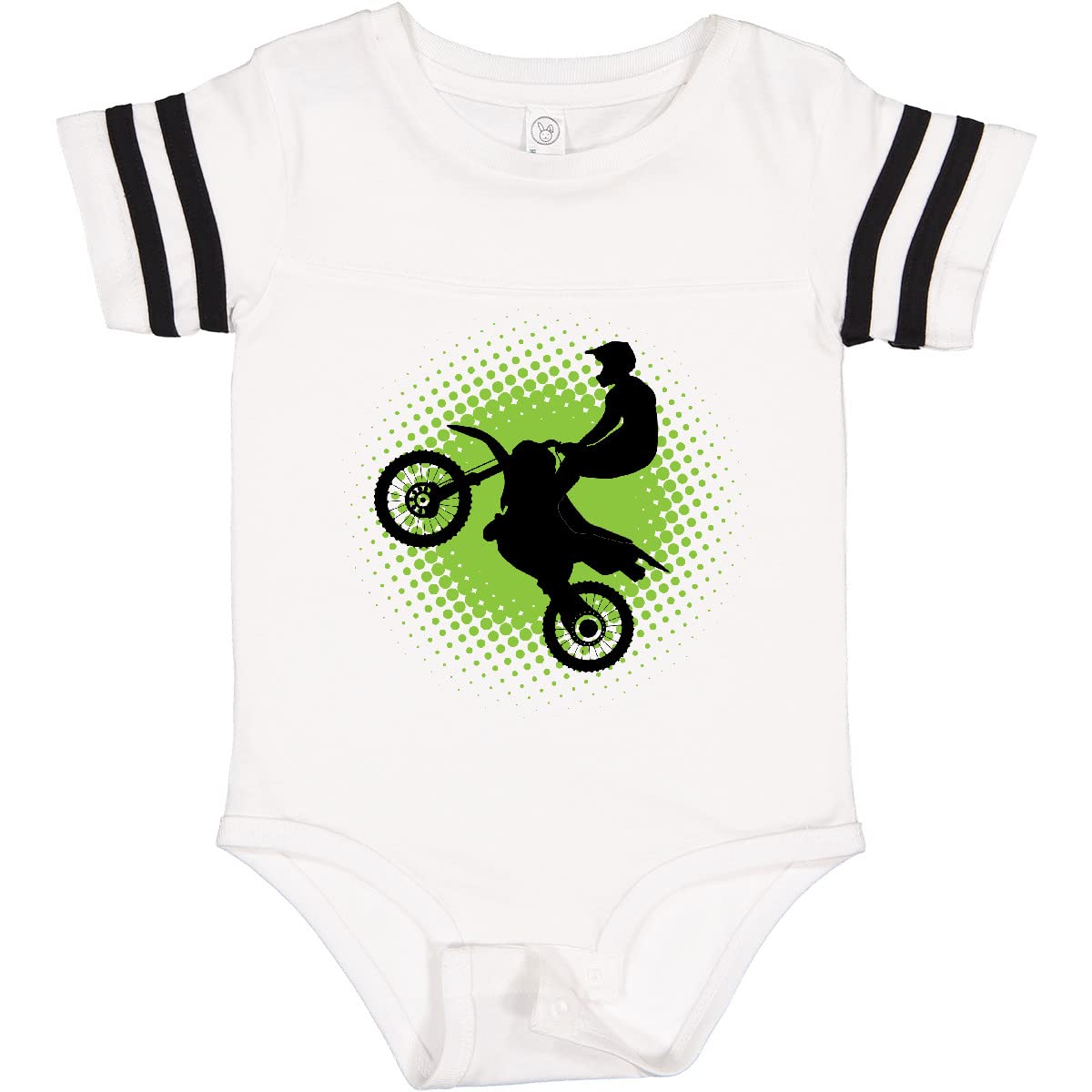 Inktastic Motocross Rider Freestyle Sports Baby Bodysuit - Cute Motorcycle Onesie for Boys & Girls - Perfect for Racing Fans, Bike Enthusiasts & Outdoor Adventures