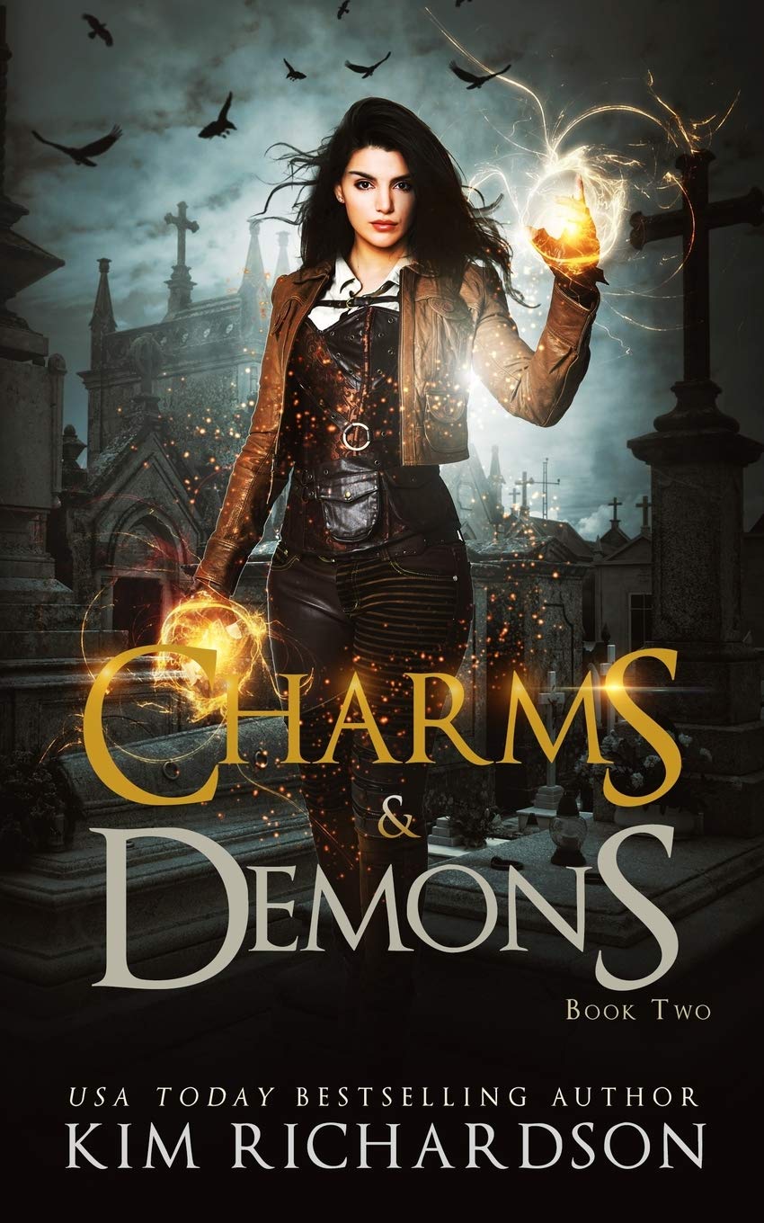 Charms & Demons (The Dark Files) - Supernatural Mystery Novel for Adults | Perfect for Halloween Reading & Dark Fantasy Lovers
