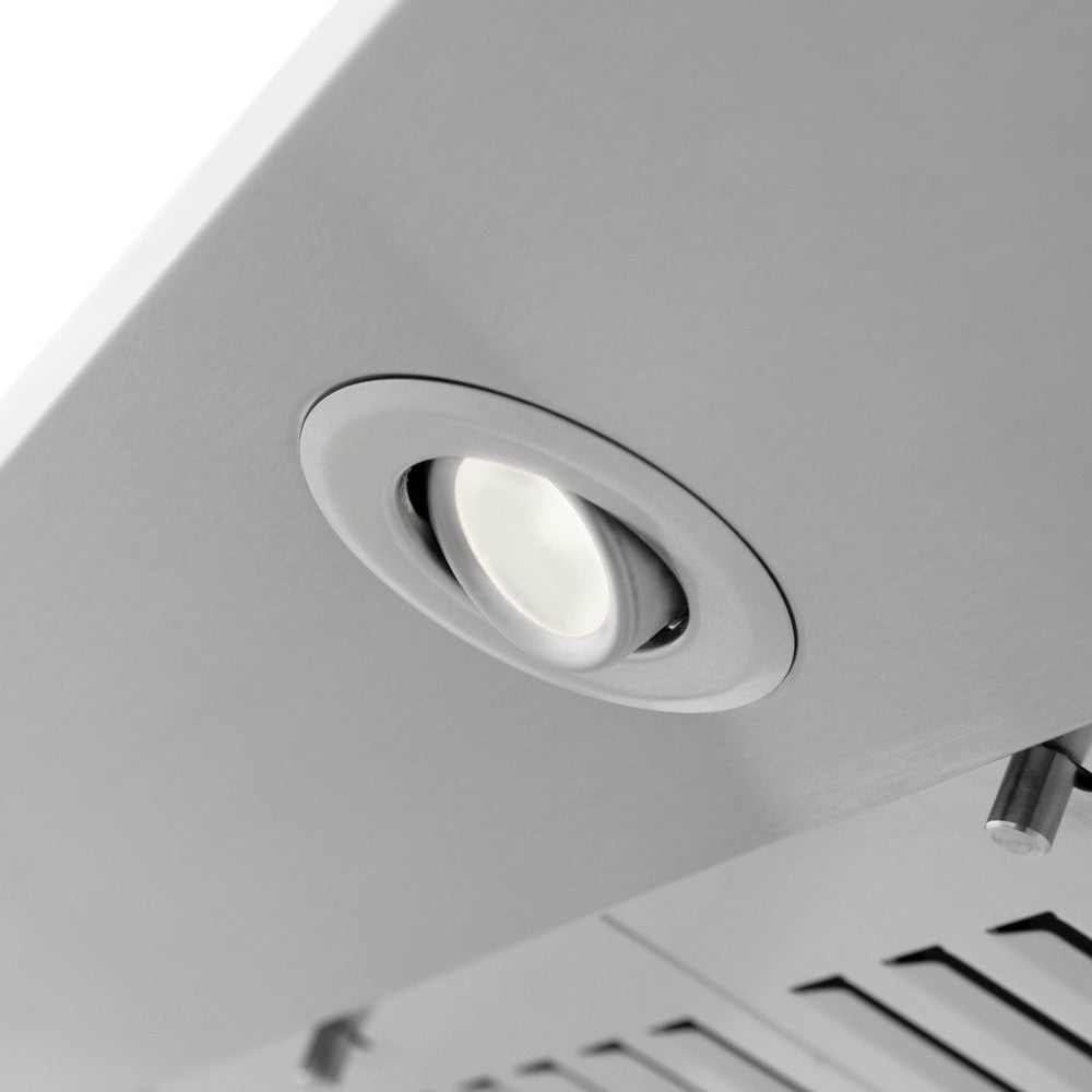 ZLINE Stainless Steel Wall Mount Range Hood with Built-in CrownSound Bluetooth Speakers (KF1CRN BT) - Perfect for Modern Kitchens & Open-Concept Living Spaces