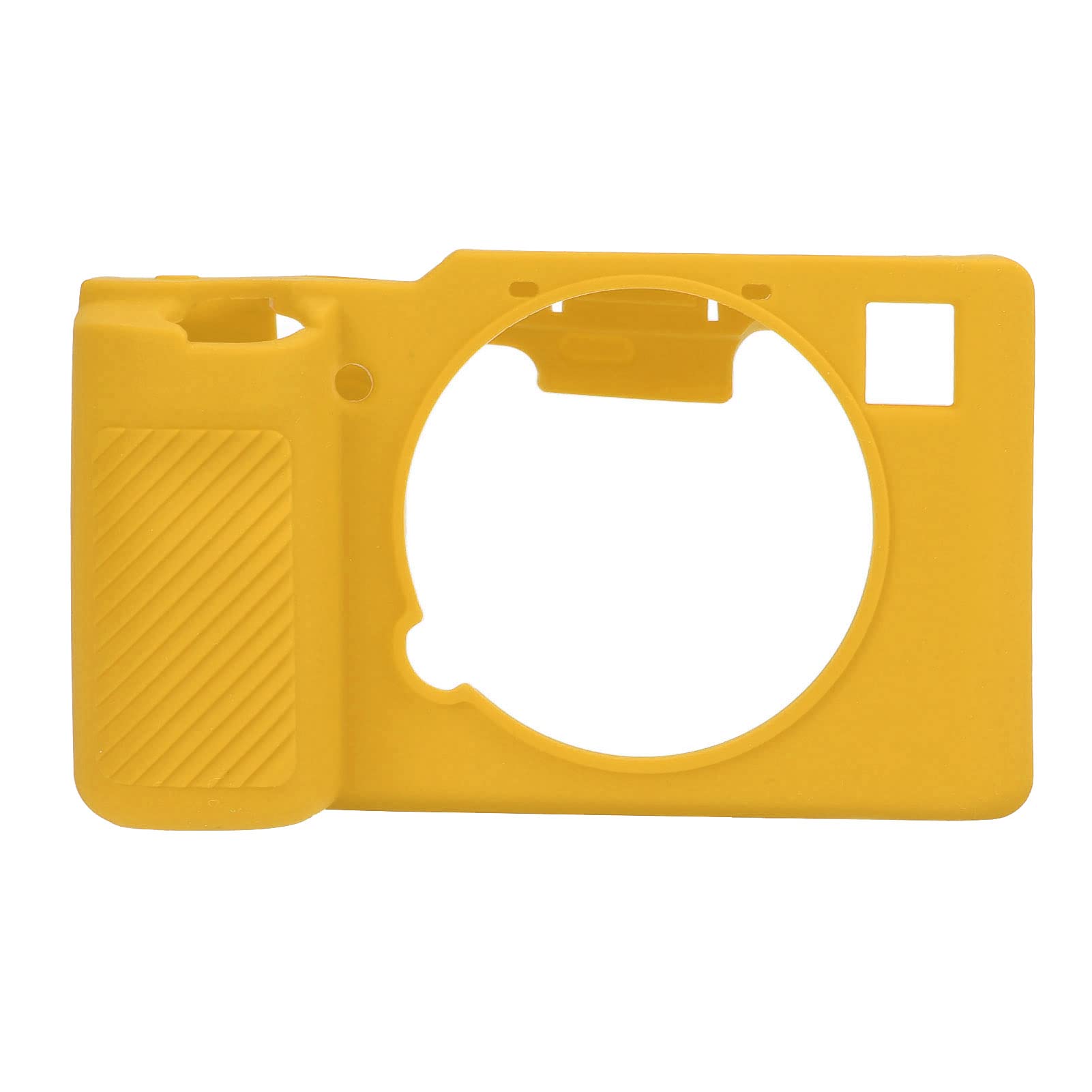 Shanrya Silicone Camera Case for Sony A7C - Anti-Scratch, Dirt Resistant, Stretchable Protective Cover with Easy Access (Yellow) - Perfect for Outdoor Photography, Travel & Daily Camera Protection