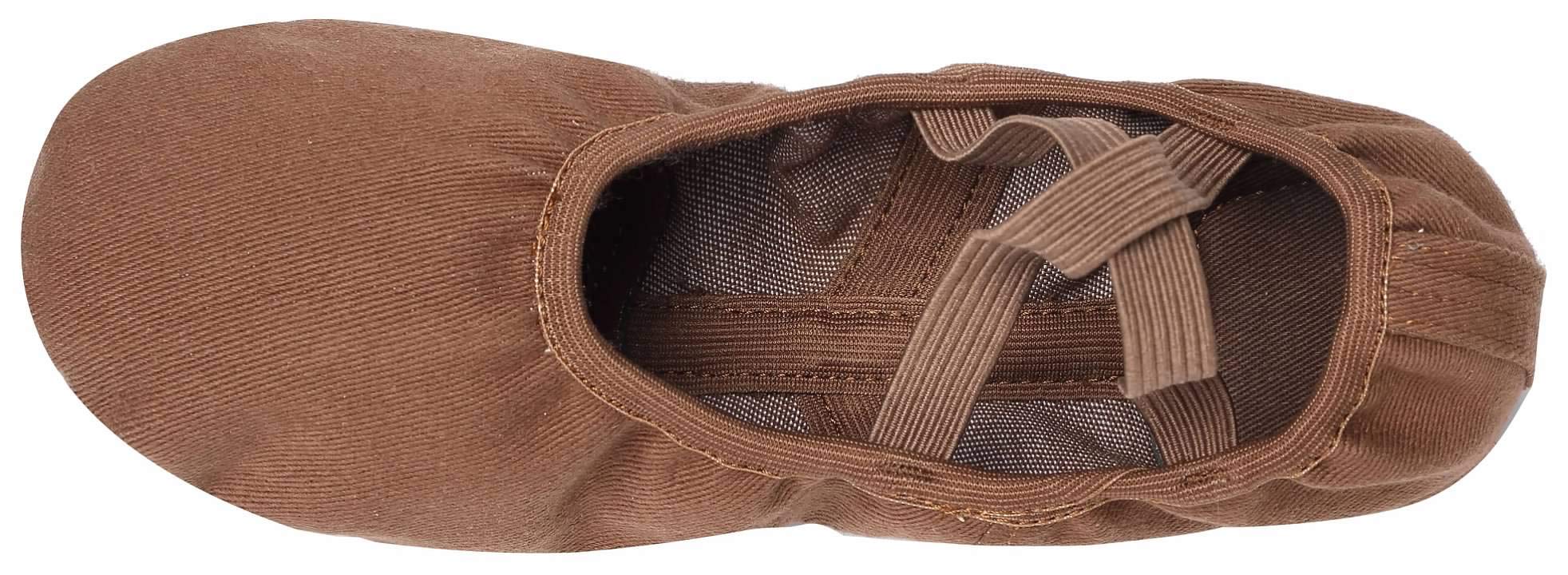 Linodes Girls Dance Shoes - Stretch Canvas Split Sole Ballet Shoes for Women & Teens - Perfect for Ballet, Jazz, Contemporary Dance Classes & Performances