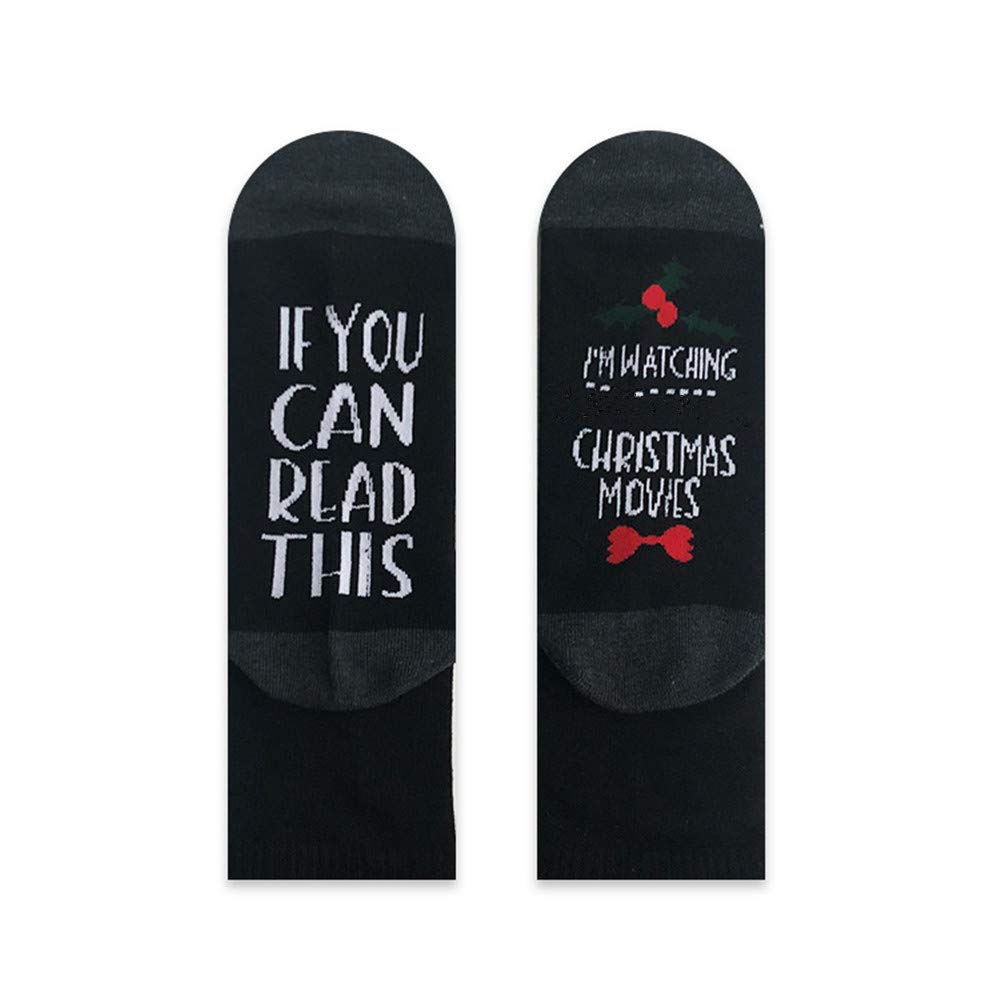 Funny Christmas Movie Socks for Men and Women - 