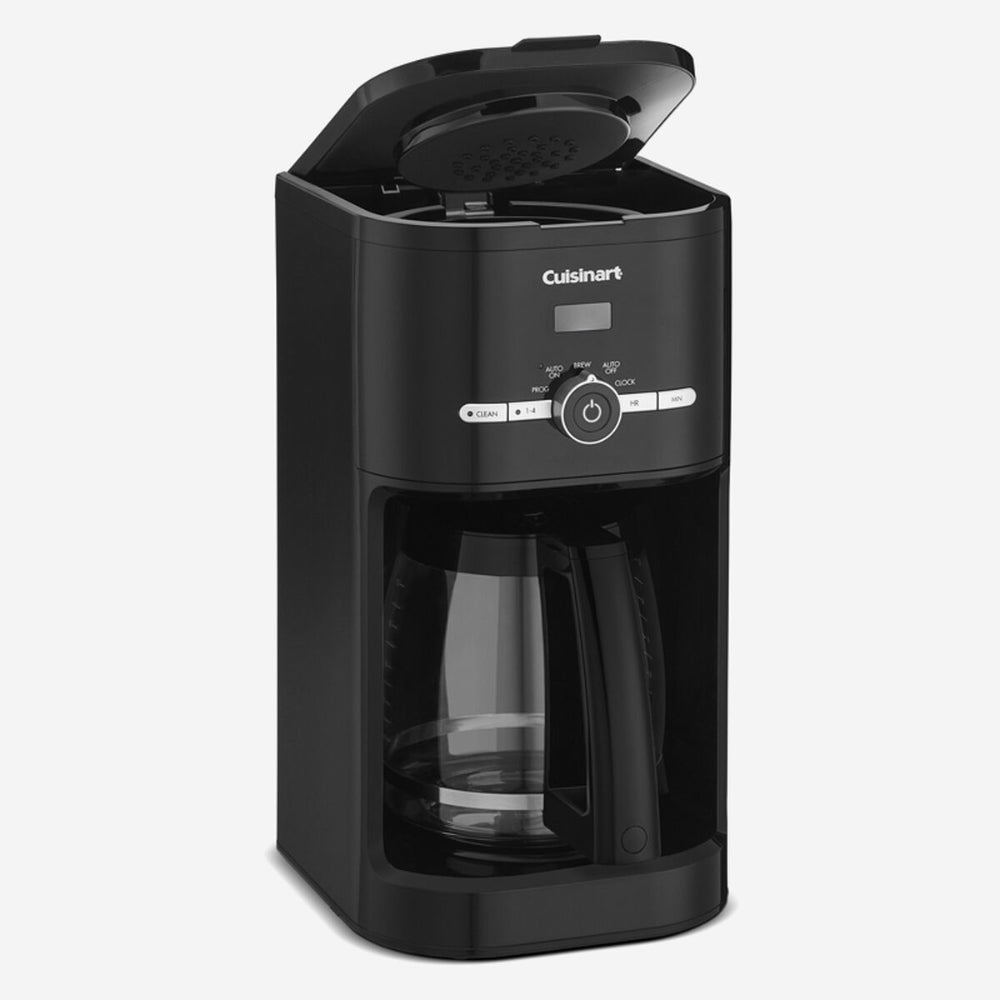 Cuisinart 12-Cup Programmable Coffee Maker with Auto Shutoff - Black Stainless Steel - Perfect for Home, Office & Kitchen Use