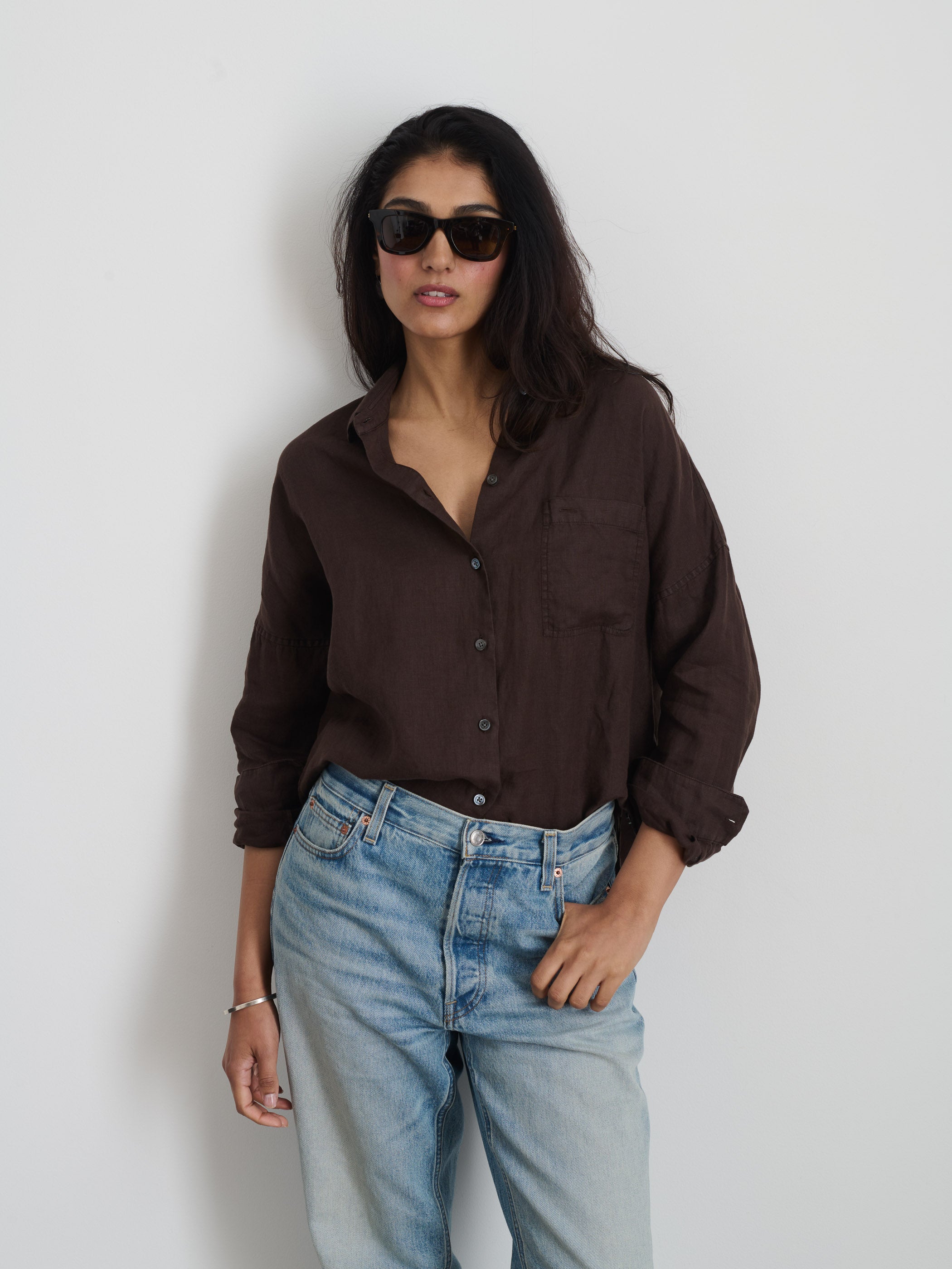 Premium Linen Jo Shirt for Men & Women - Breathable Summer Casual Button Down Shirt for Beach, Office & Outdoor Activities