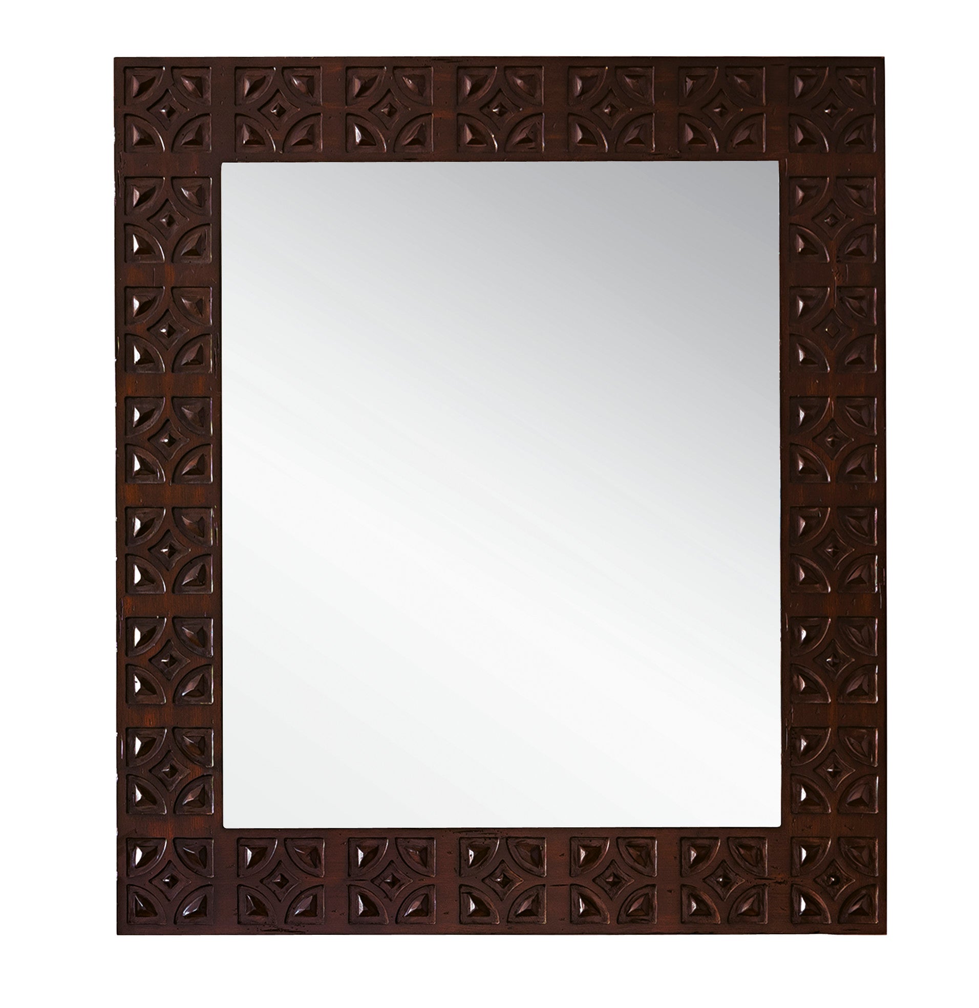 Balmoral 37-Inch Wall Mirror with Beveled Edge - Full-Length Dressing Mirror for Bedroom, Living Room & Entryway Decor