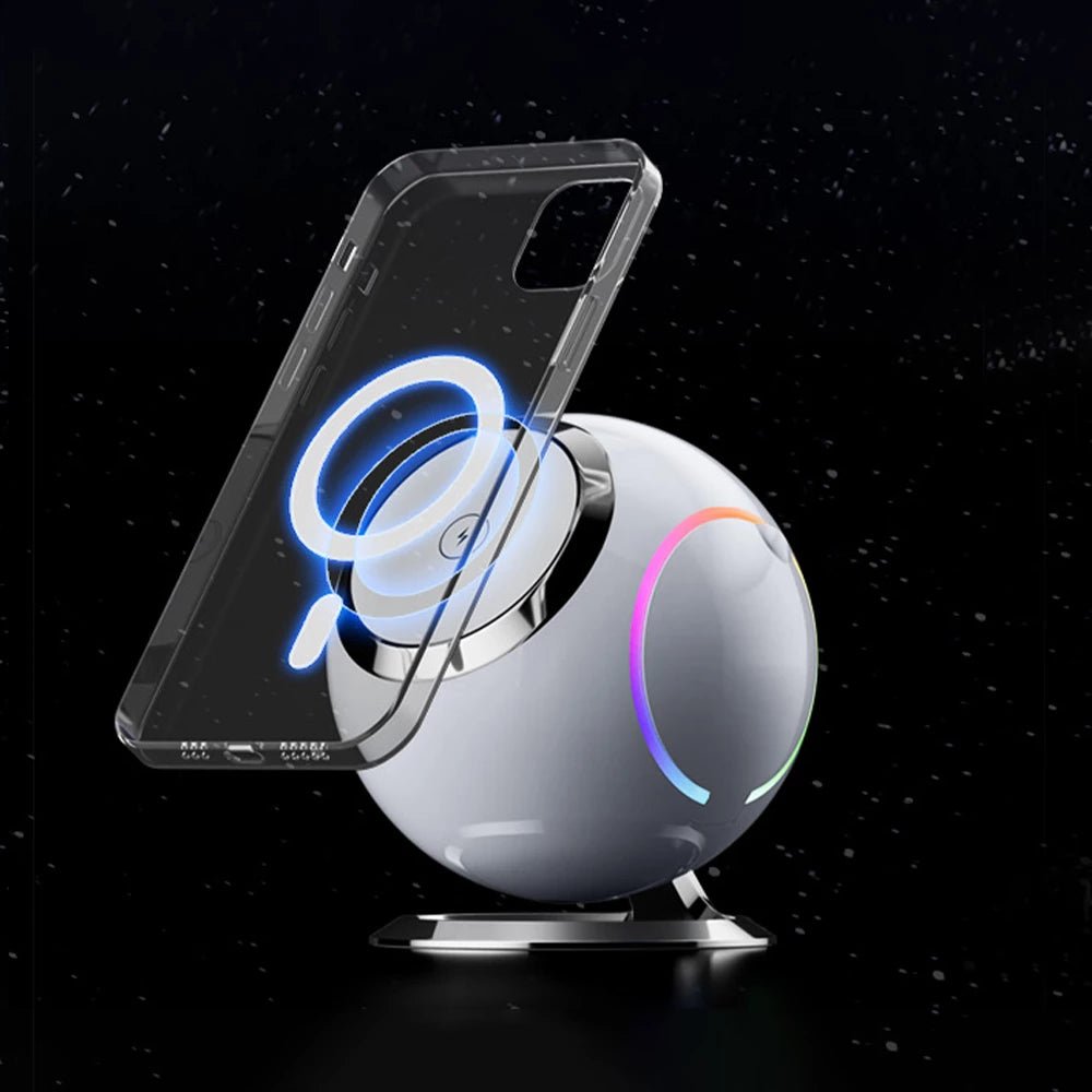 OrbitSync 3-in-1 Magnetic Wireless Charging Station for iPhone, AirPods & Apple Watch - Fast Charging Stand for Home, Office & Nightstand