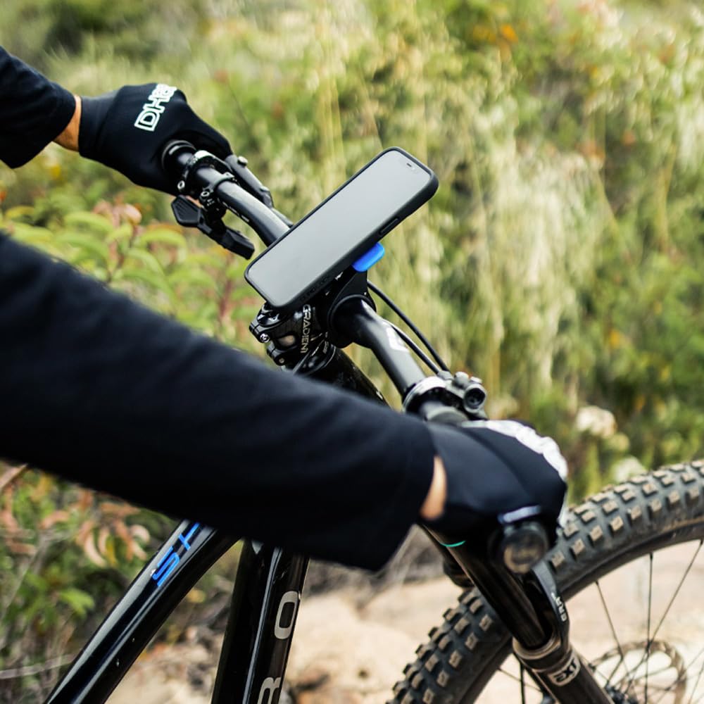 Quad Lock Out Front Bike Phone Mount Kit with MAG Case for Samsung Galaxy S24 Plus | Secure Cycling Phone Holder | Perfect for Road Biking, Mountain Biking & Commuting