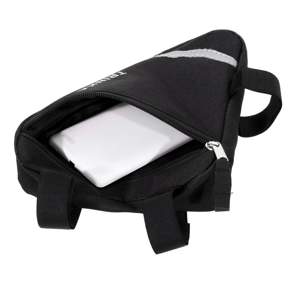 MOOCY Waterproof Bike Frame Bag - Cycling Storage Pack for Phone, Wallet, Keys & Tools - Universal Fit for Road Bike, MTB & Commuter Bicycles - Perfect for Daily Rides, Outdoor Adventures & Urban Commuting