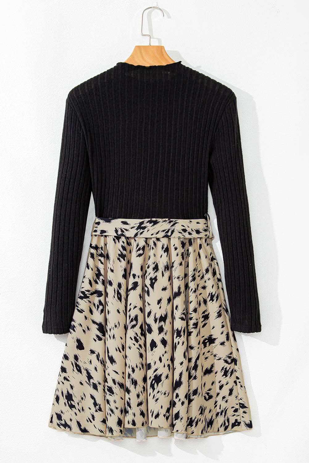 Elegant Black Belted A-Line Dress for Women - Perfect for Office, Party & Special Occasions