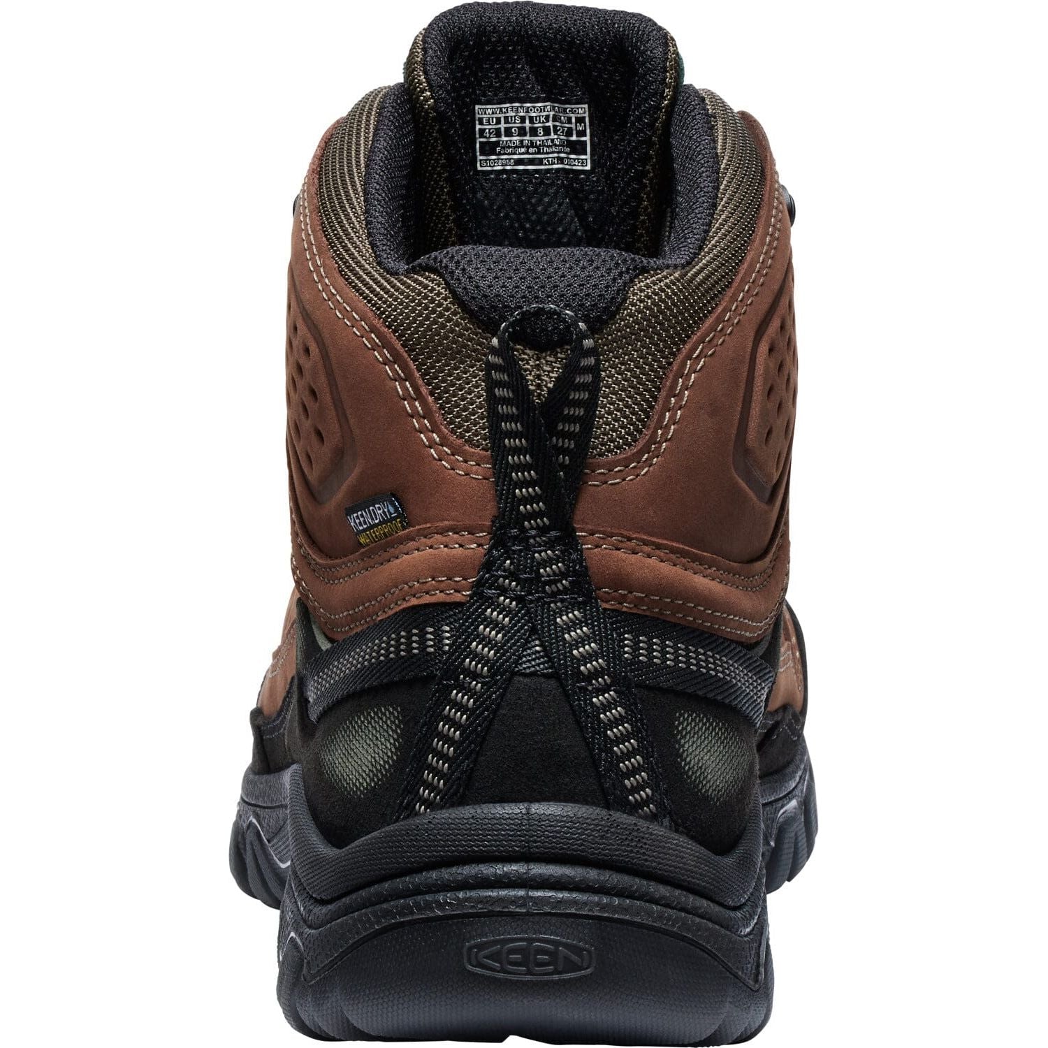 KEEN TARGHEE IV Waterproof Hiking Boots for Men - Medium & Wide Width - Durable Outdoor Trekking Shoes for Hiking, Camping & Mountain Adventures