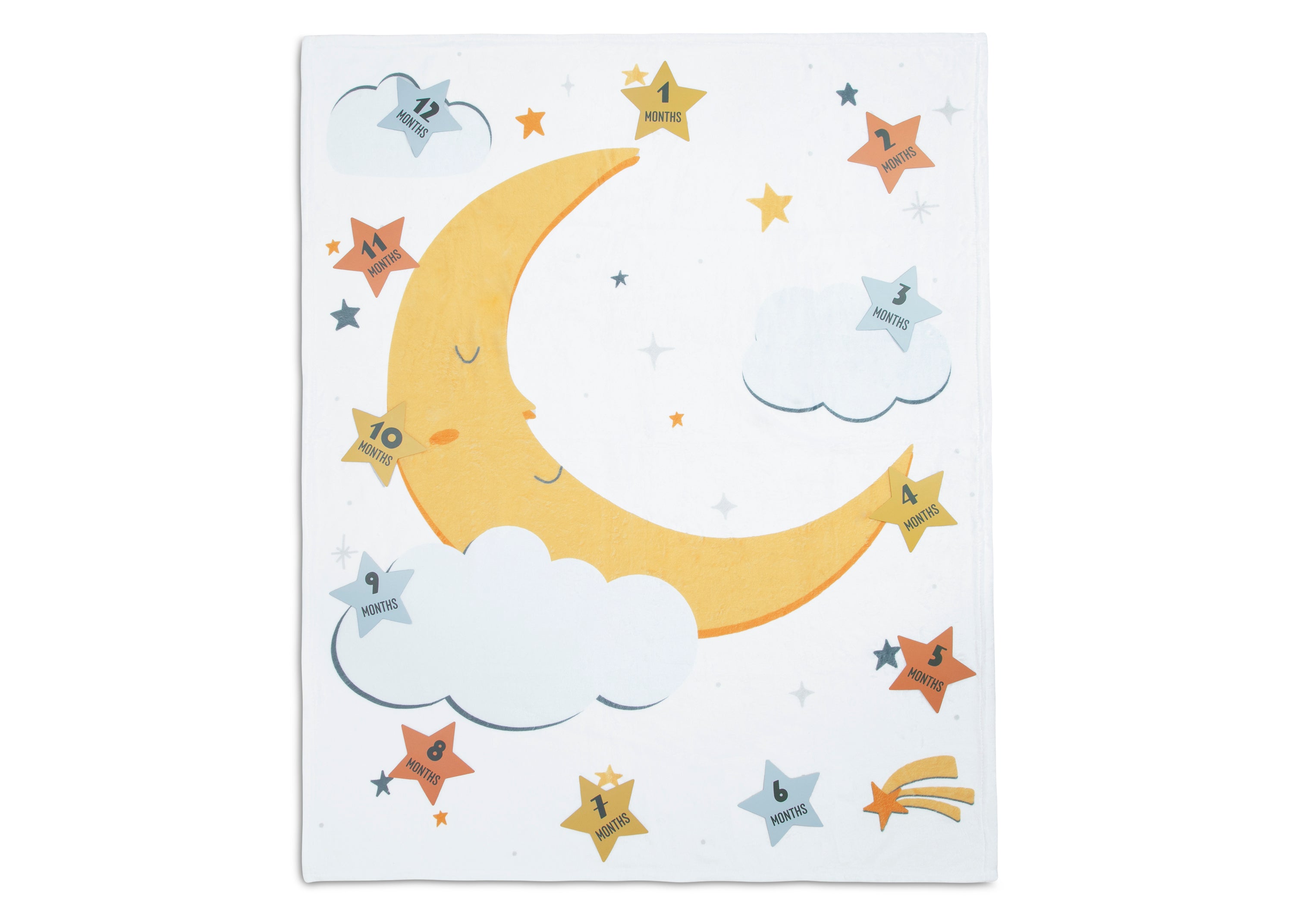 Milestone Baby Blanket - Soft & Breathable Swaddle Blanket for Newborns & Infants - Perfect for Nursery, Photo Shoots & Special Occasions
