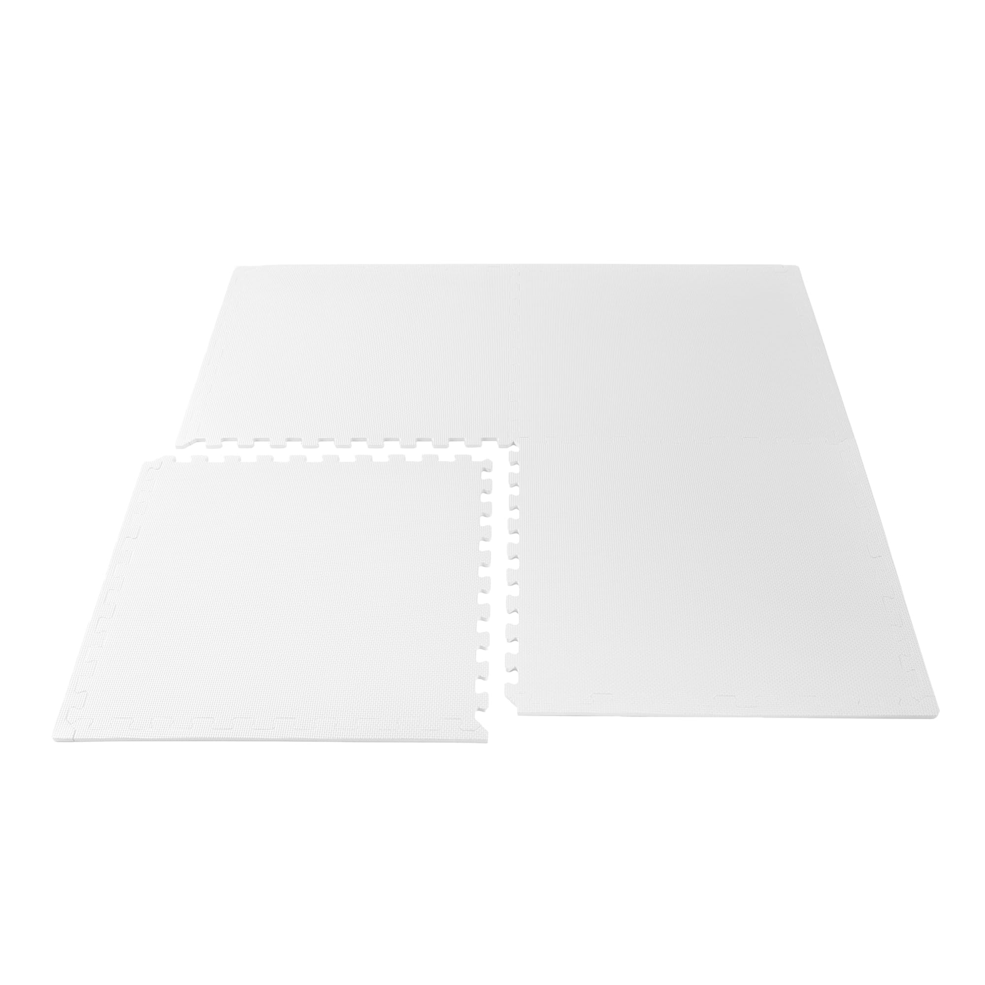3/8 Inch Thick High-Density Exercise Floor Mat - Non-Slip Gym Mats for Home Workouts, Yoga, Pilates & Martial Arts - Perfect for Home Gyms, Fitness Studios & Play Areas