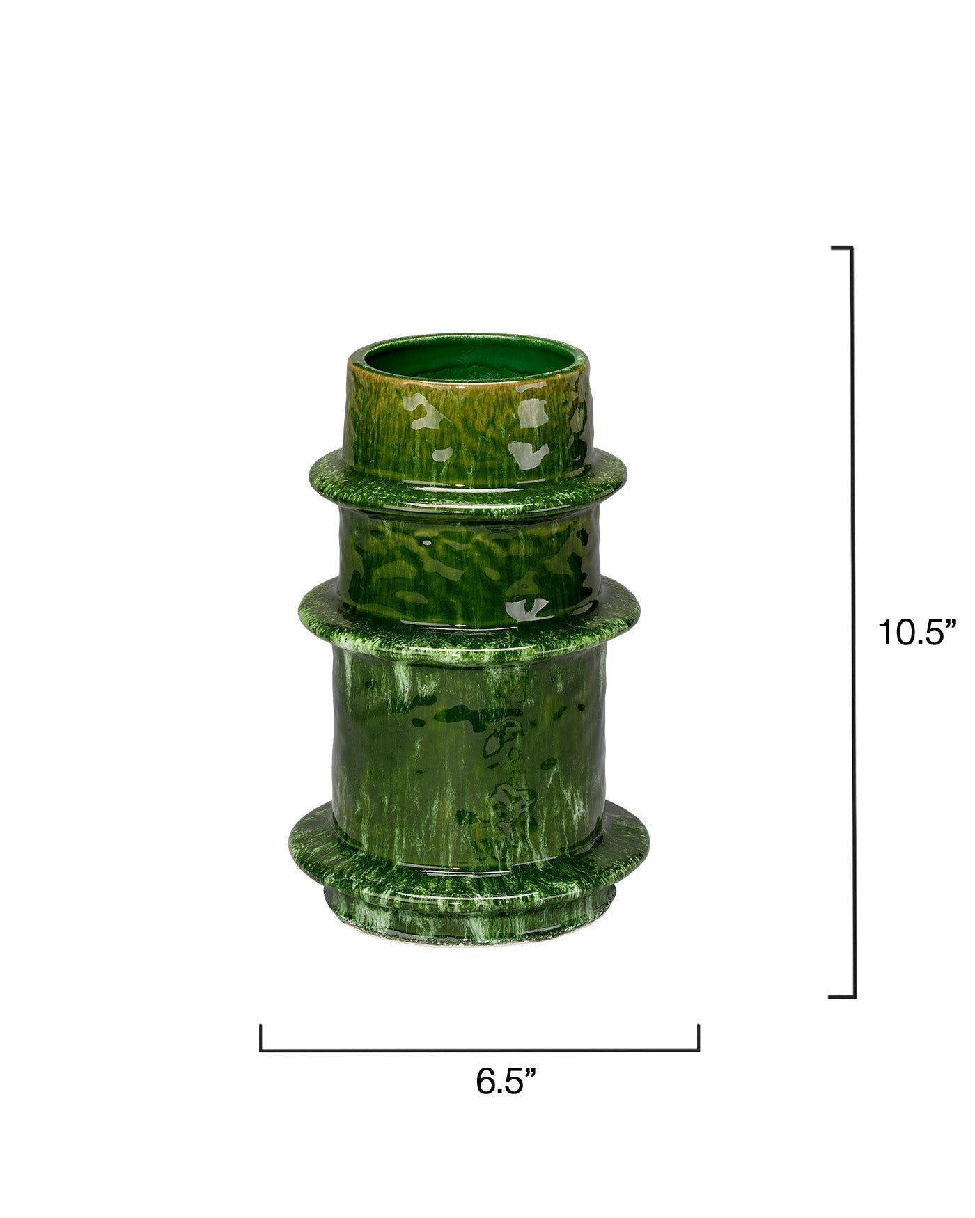 Premium Saturn Vessel Medium Glass Water Bottle - Leakproof & BPA-Free for Gym, Hiking & Office Hydration