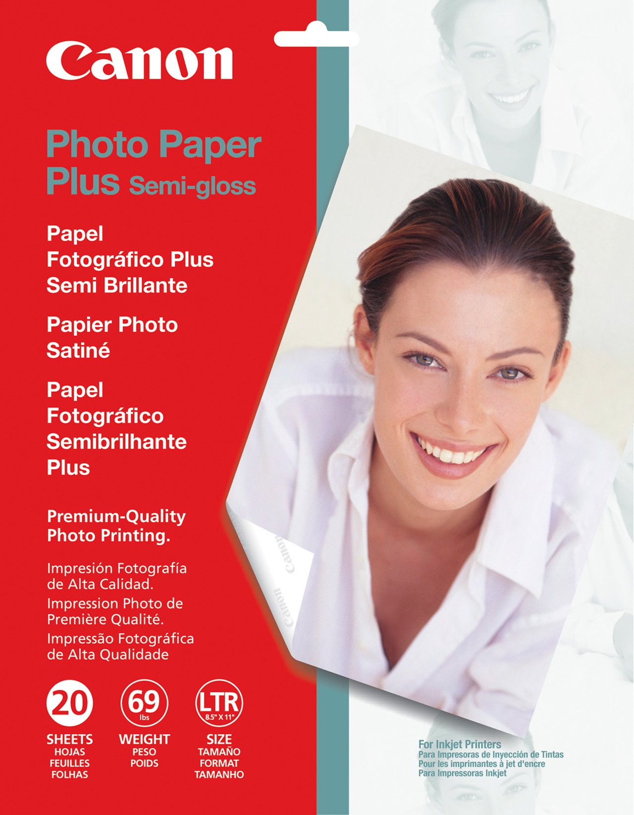 Premium Semi-Gloss Photo Paper for Inkjet Printers - High-Quality 8.5x11 Inch Paper for Vibrant Photos, Flyers & Brochures - Ideal for Home Printing, Photography Projects & Office Use