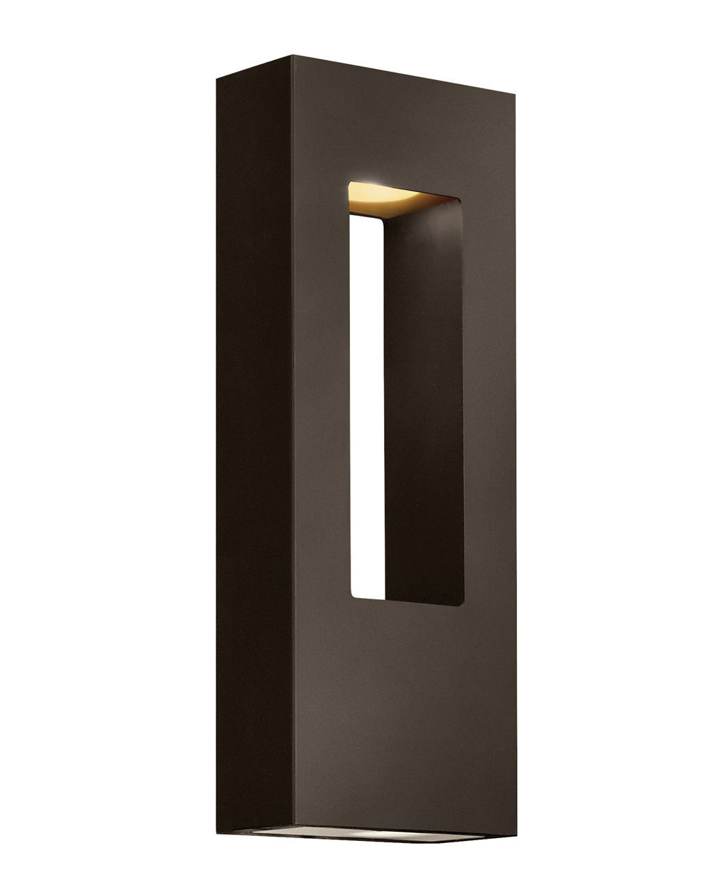 Atlantis Bronze LED Wall Mount Light Fixture - Modern Sconce for Bedroom, Living Room, and Hallway Lighting