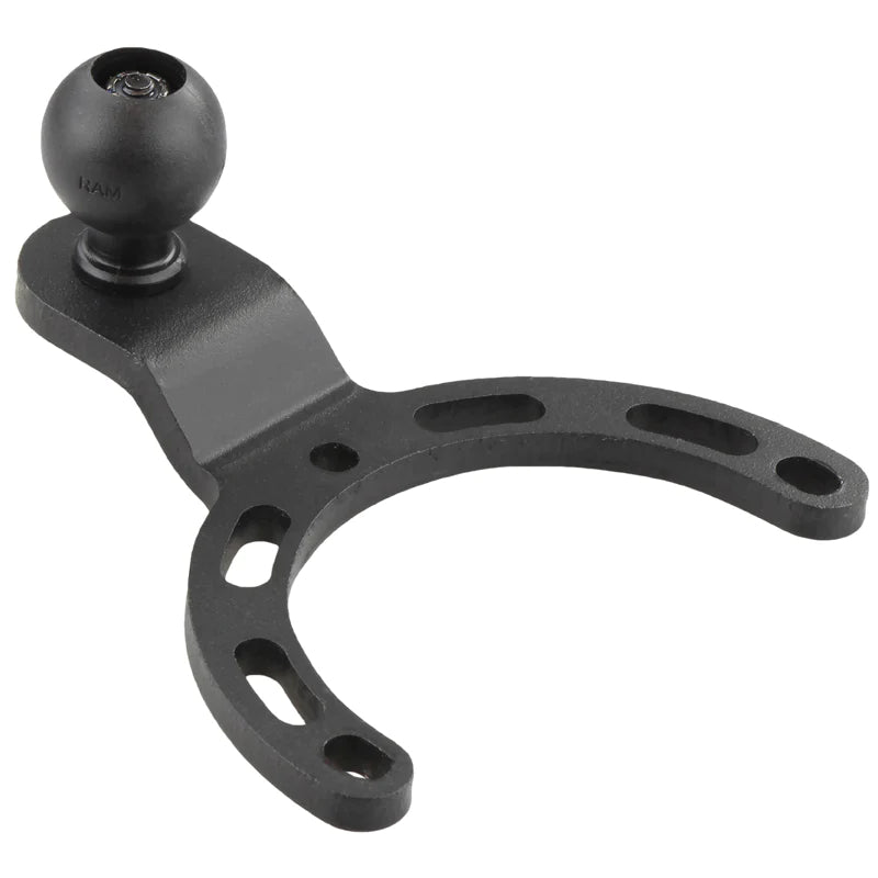RAM B-410U Motorcycle Gas Tank Mount Bracket - Universal Fit for Most Bikes - Perfect for GPS, Phone & Accessories - Durable Motorcycle Riding Gear for Adventure & Commuting