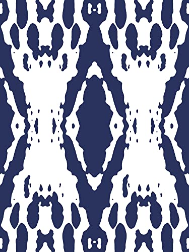 Navy Blue & White