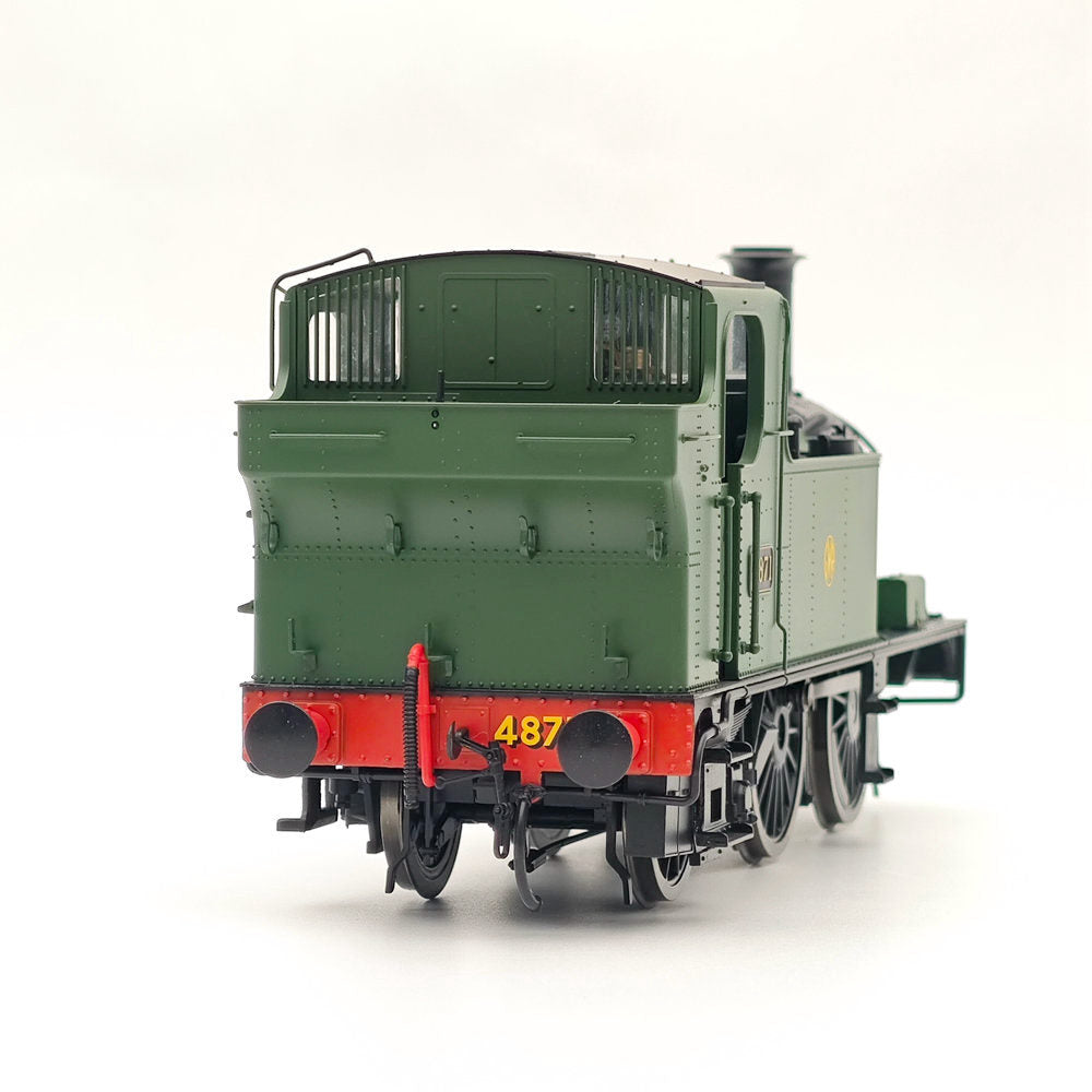 Dapol 7S-006-002 O Gauge 48xx Class GWR Shirtbutton Green 4871 21DCC Model Train Locomotive - Perfect for Railway Enthusiasts & Collectors